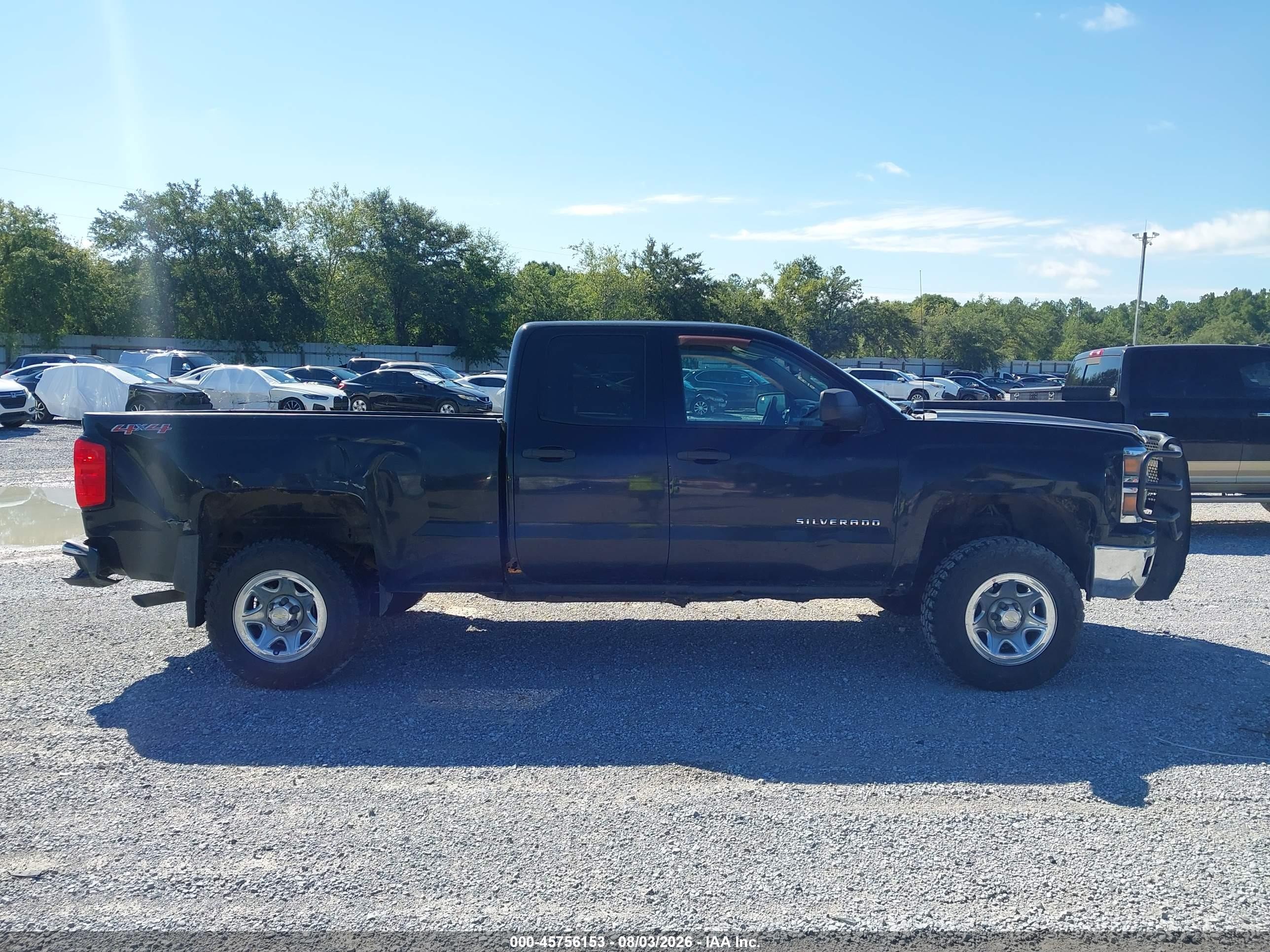 2014 Chevrolet Silverado 1500 Work Truck Black vin: 1GCVKPEC2EZ396544