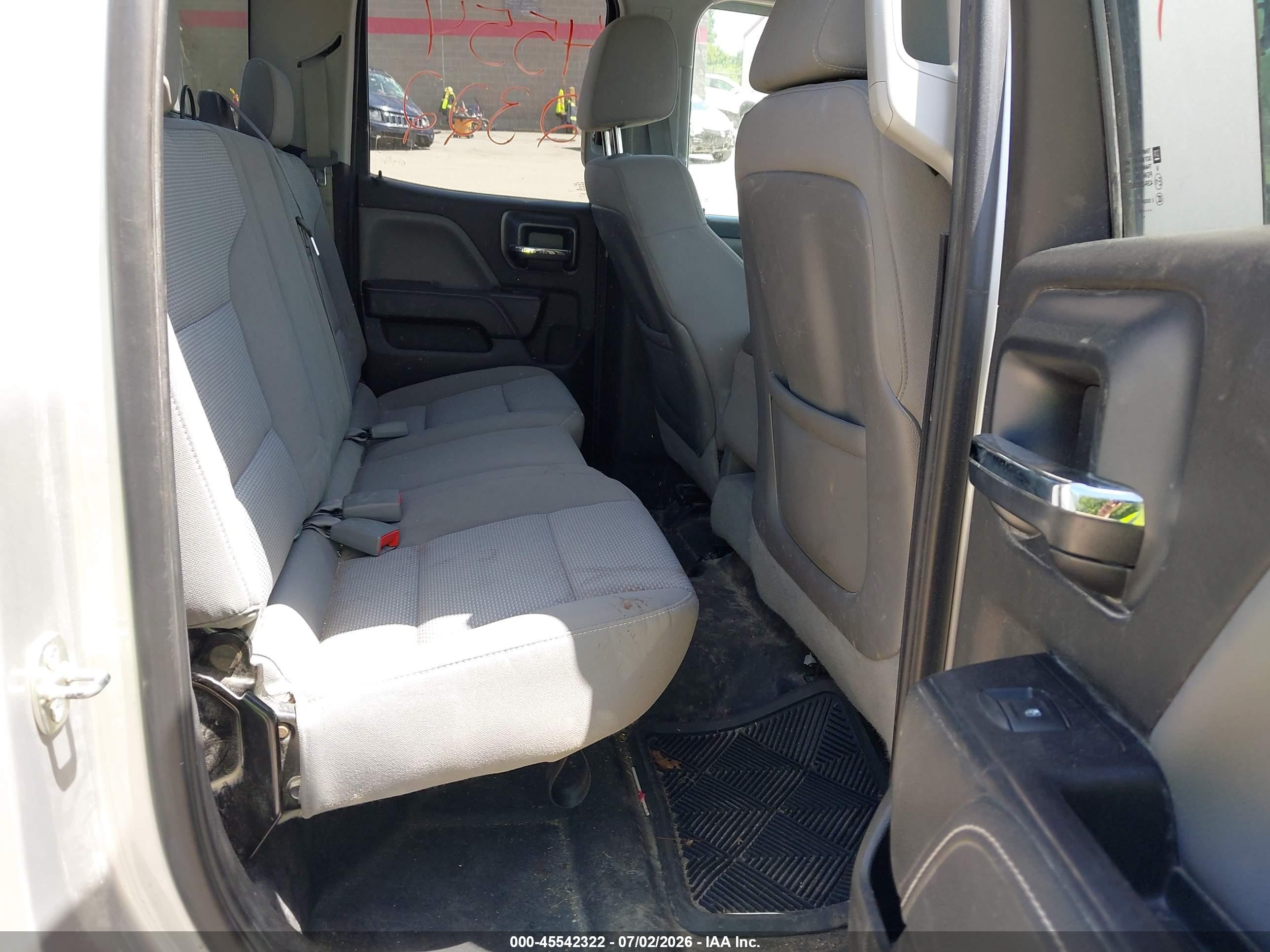 2015 Chevrolet Silverado 1500 Ls Silver vin: 1GCVKPEC2FZ298471