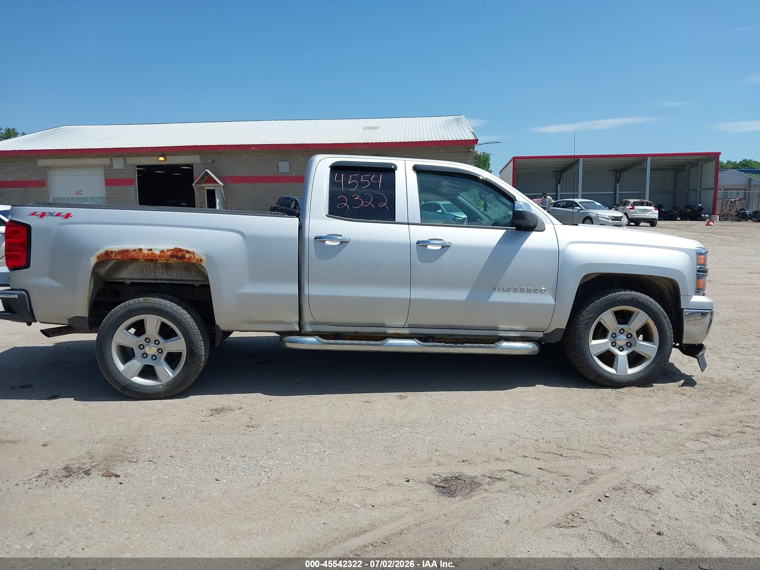 2015 Chevrolet Silverado 1500 Ls Silver vin: 1GCVKPEC2FZ298471