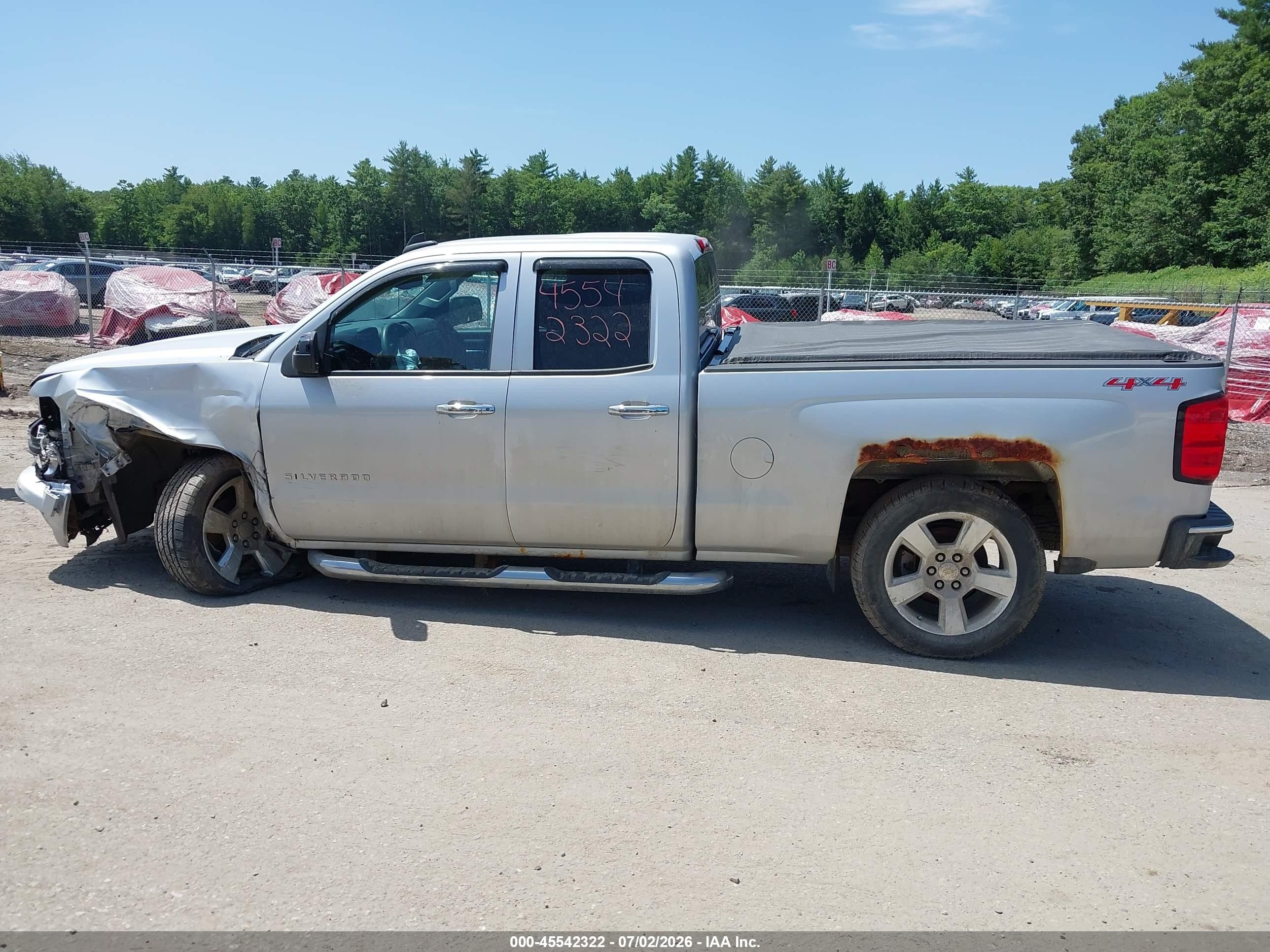 2015 Chevrolet Silverado 1500 Ls Silver vin: 1GCVKPEC2FZ298471