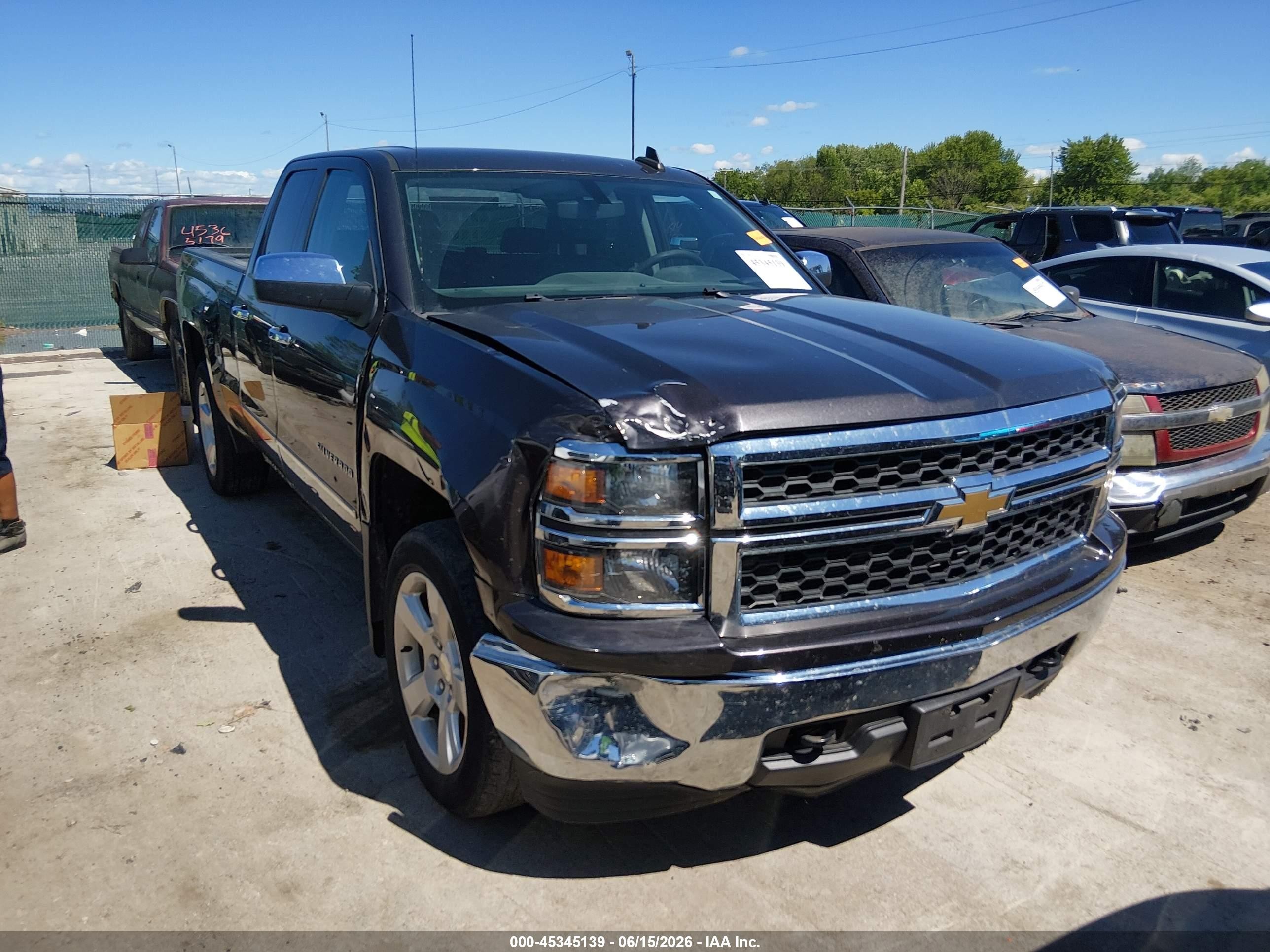 2015 Chevrolet Silverado 1500 Ls Серый vin: 1GCVKPEC2FZ313079