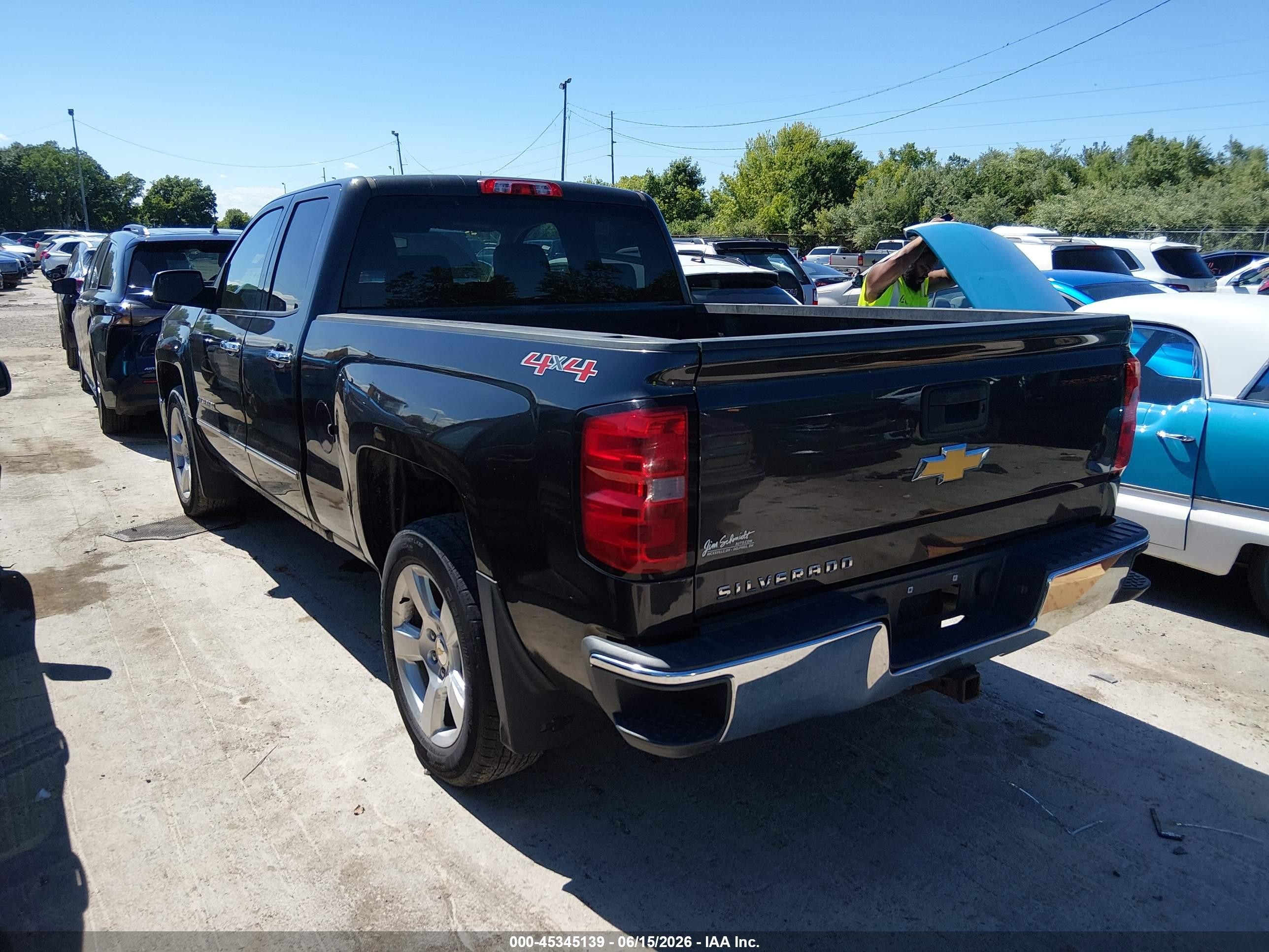 2015 Chevrolet Silverado 1500 Ls Серый vin: 1GCVKPEC2FZ313079