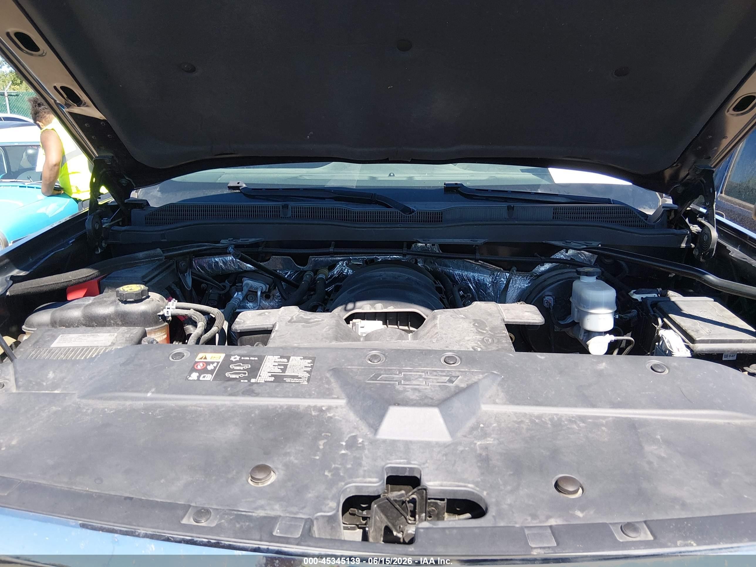 2015 Chevrolet Silverado 1500 Ls Серый vin: 1GCVKPEC2FZ313079