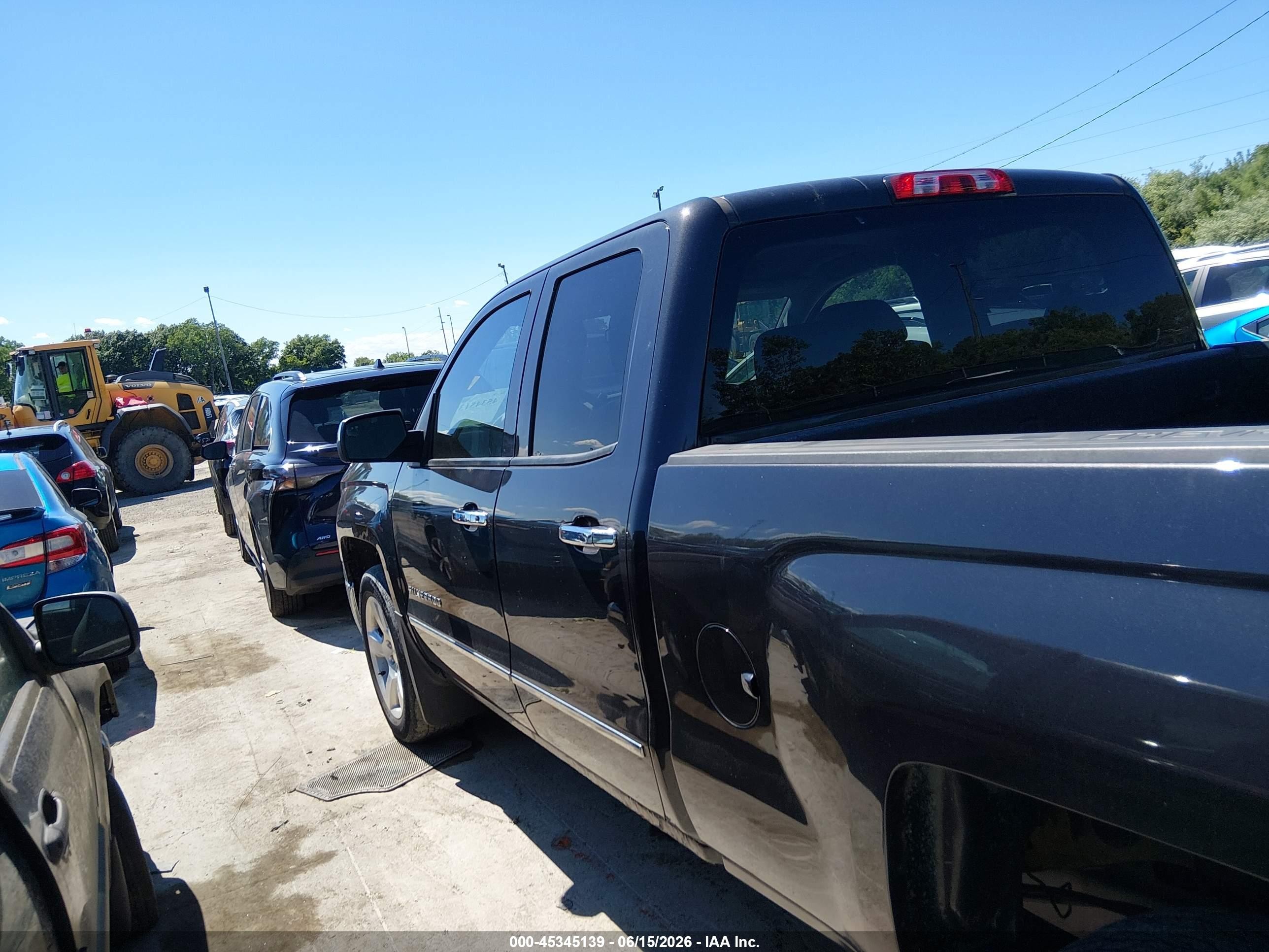 2015 Chevrolet Silverado 1500 Ls Серый vin: 1GCVKPEC2FZ313079