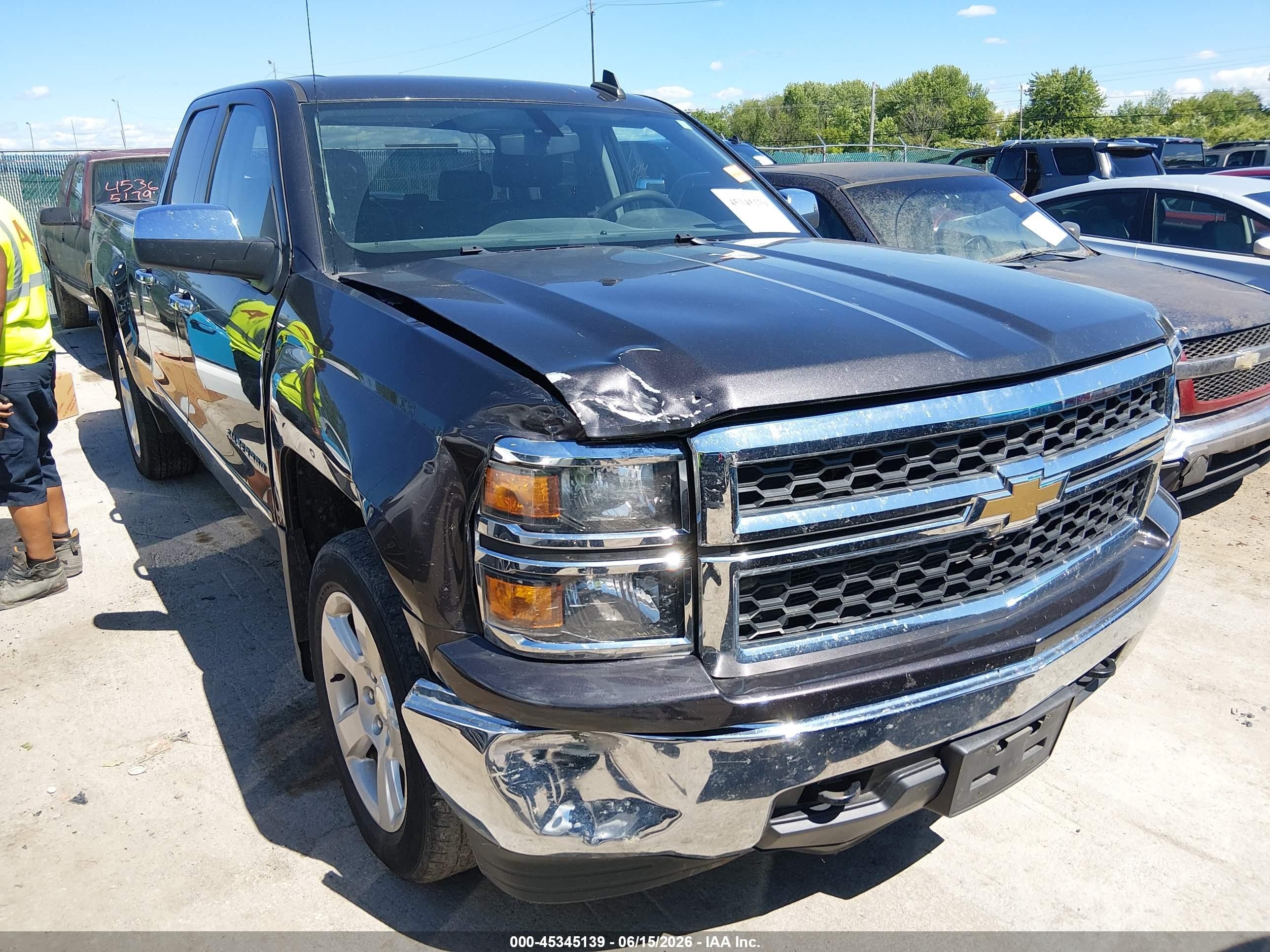 2015 Chevrolet Silverado 1500 Ls Серый vin: 1GCVKPEC2FZ313079