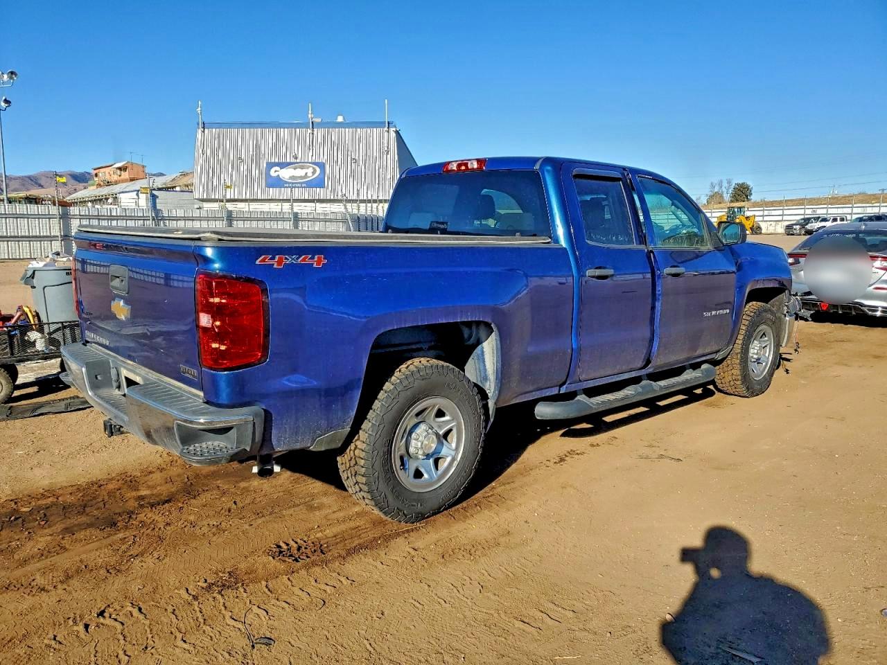 2015 Chevrolet Silverado K1500 Blue vin: 1GCVKPEC2FZ332005