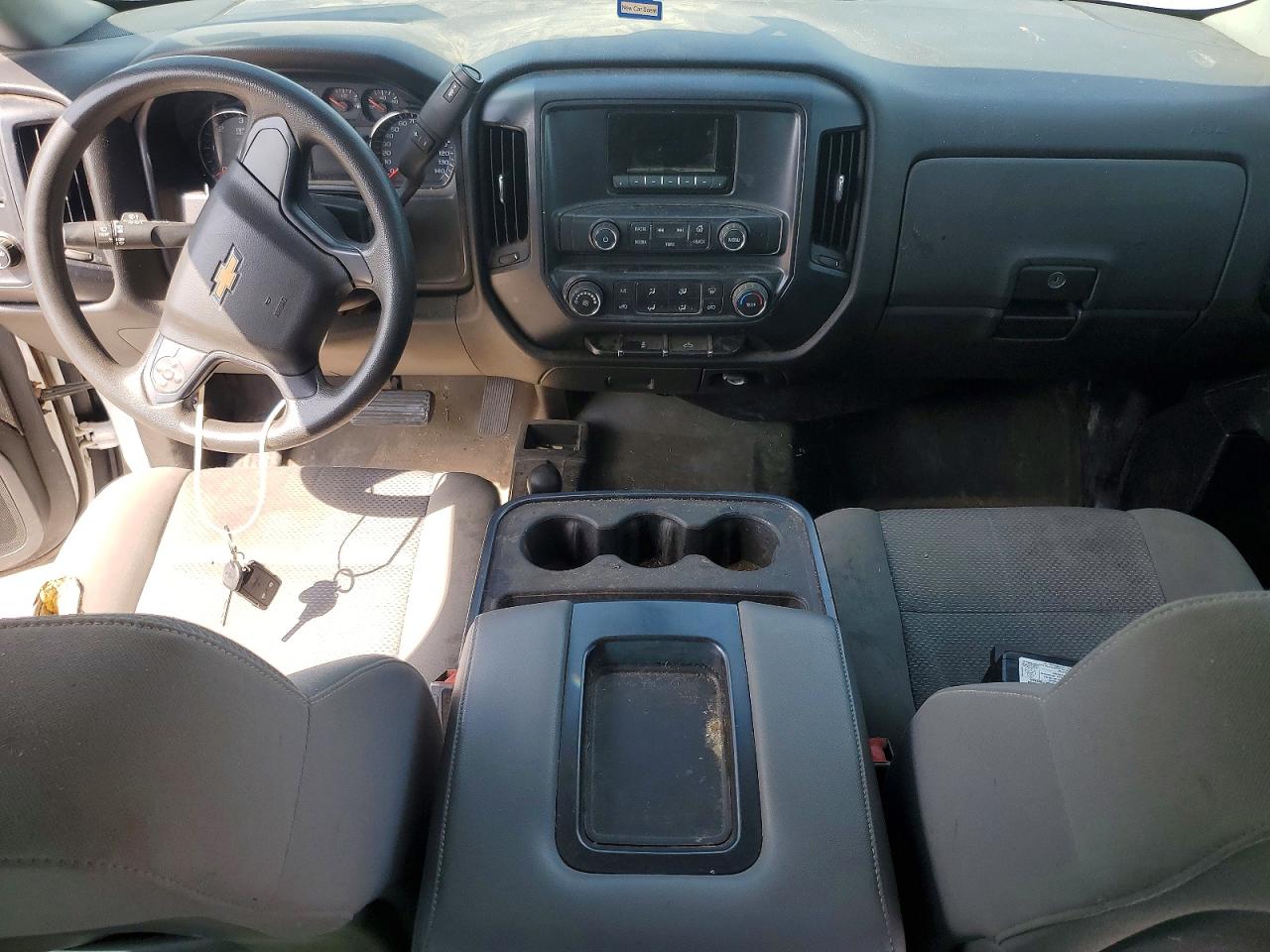 2014 Chevrolet Silverado K1500 White vin: 1GCVKPEC3EZ400763