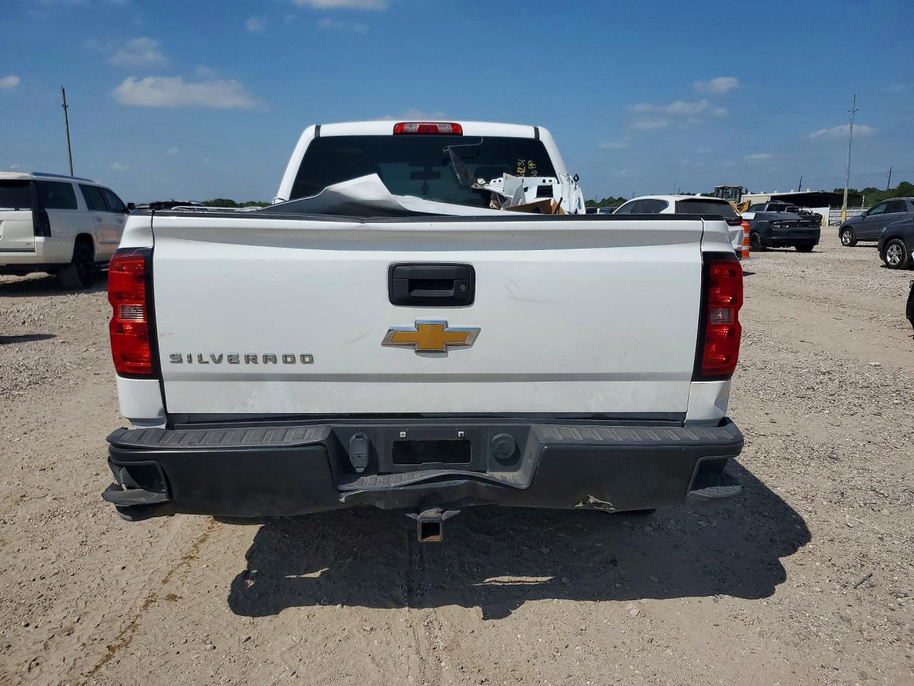2014 Chevrolet Silverado K1500 White vin: 1GCVKPEC3EZ400763
