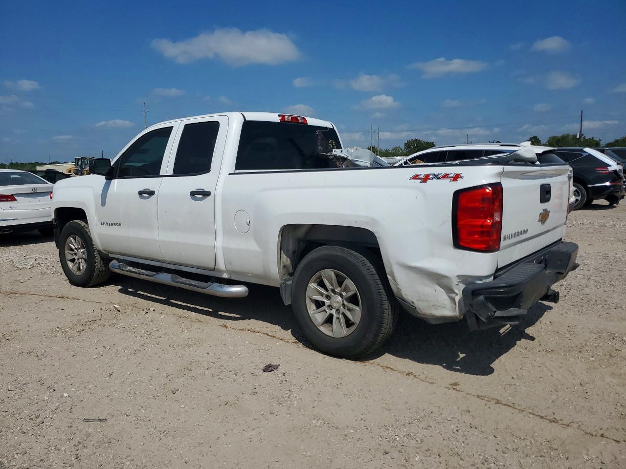 2014 Chevrolet Silverado K1500 White vin: 1GCVKPEC3EZ400763