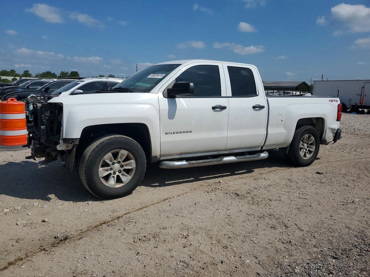 2014 Chevrolet Silverado K1500 White vin: 1GCVKPEC3EZ400763