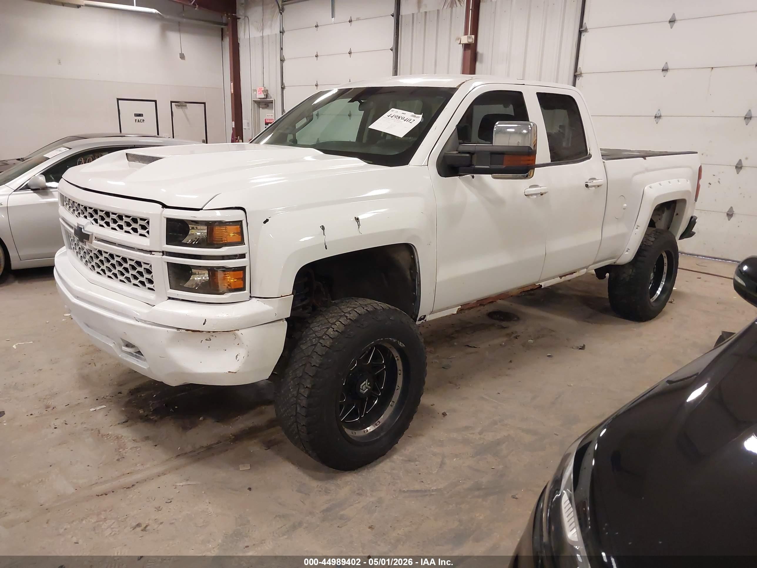 2015 Chevrolet Silverado 1500 Wt White vin: 1GCVKPEC3FZ277158