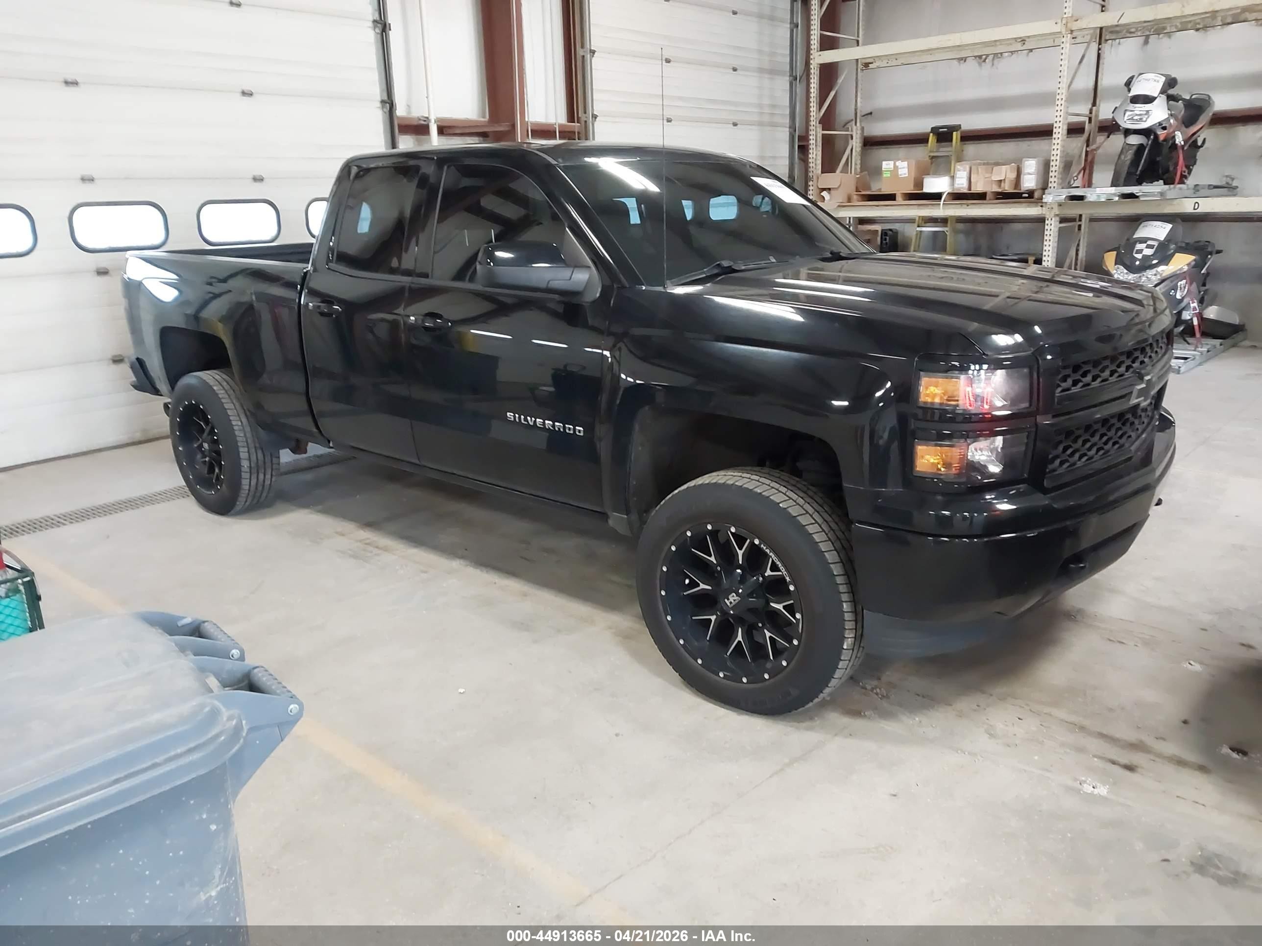 2015 Chevrolet Silverado 1500 Wt Black vin: 1GCVKPEC3FZ362422