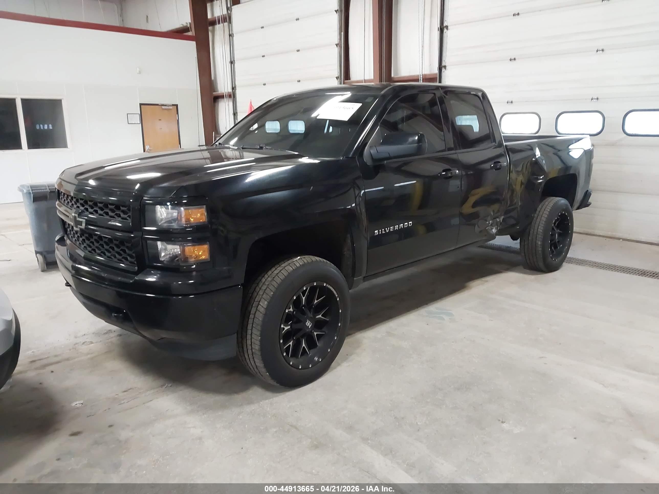 2015 Chevrolet Silverado 1500 Wt Black vin: 1GCVKPEC3FZ362422