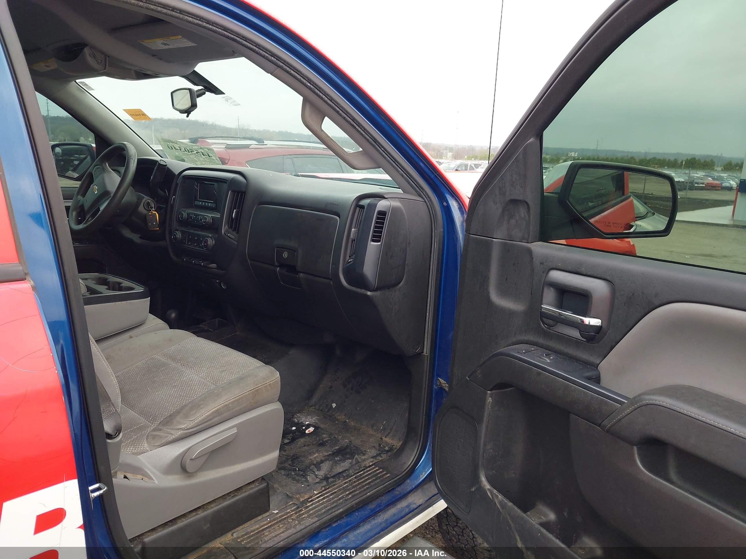 2015 Chevrolet Silverado 1500 Ls Red vin: 1GCVKPEC3FZ390978