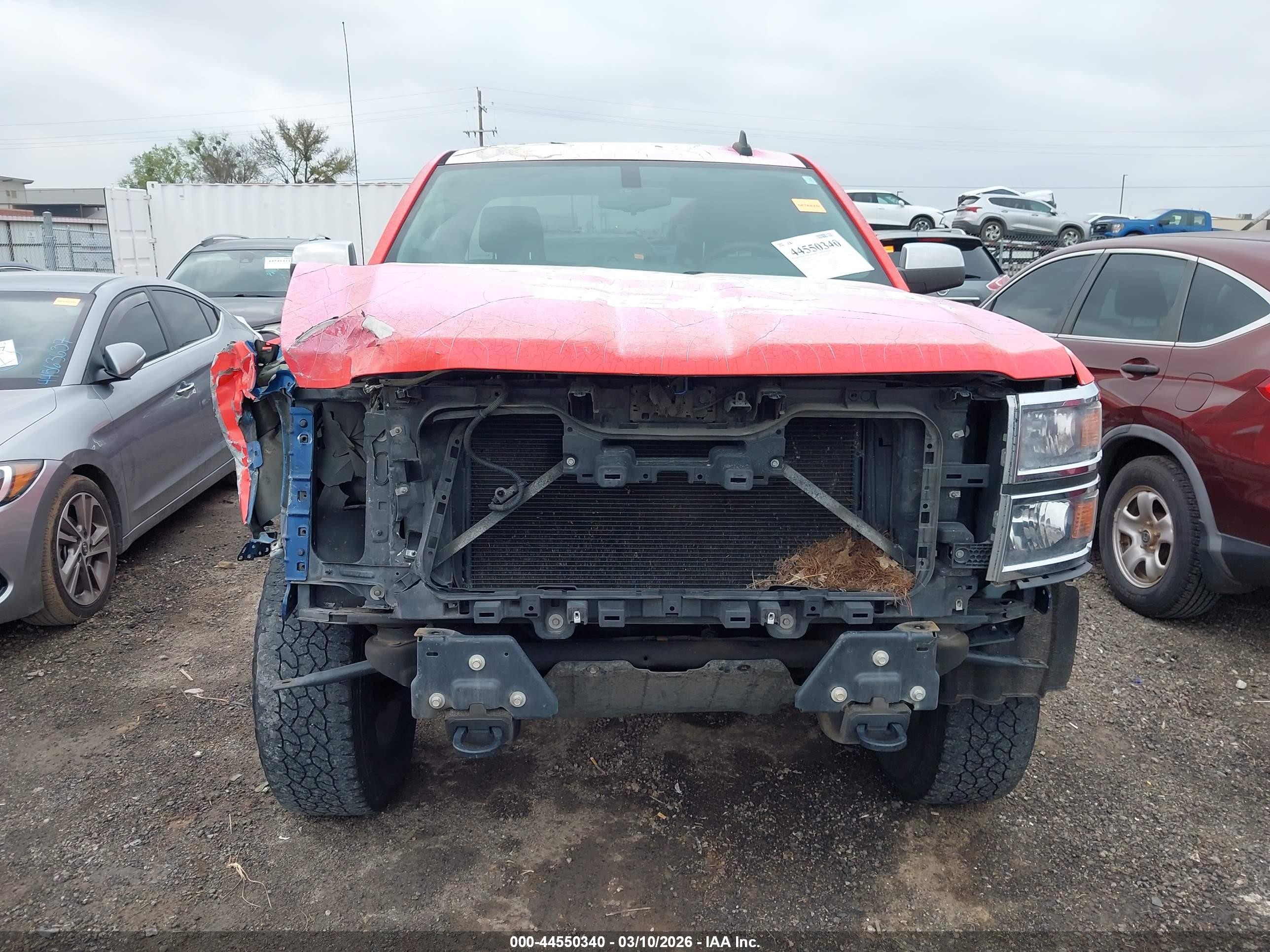 2015 Chevrolet Silverado 1500 Ls Red vin: 1GCVKPEC3FZ390978