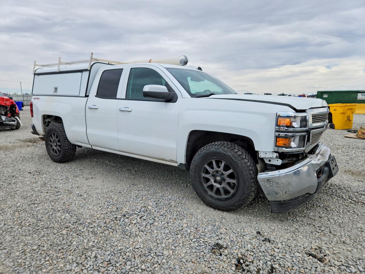 2014 Chevrolet Silverado K1500 White vin: 1GCVKPEC4EZ321408