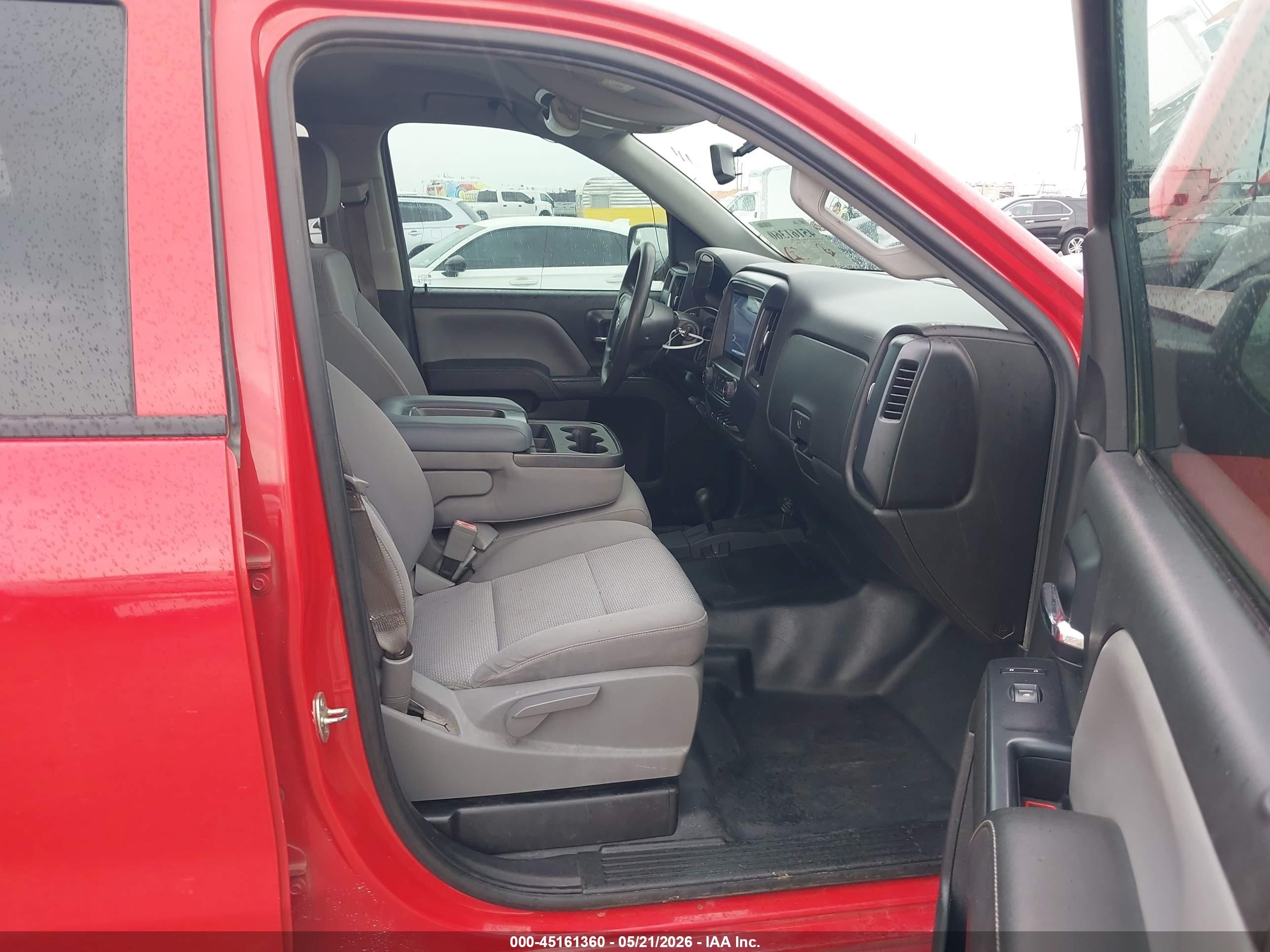 2014 Chevrolet Silverado 1500 Work Truck 2wt Red vin: 1GCVKPEC4EZ339729