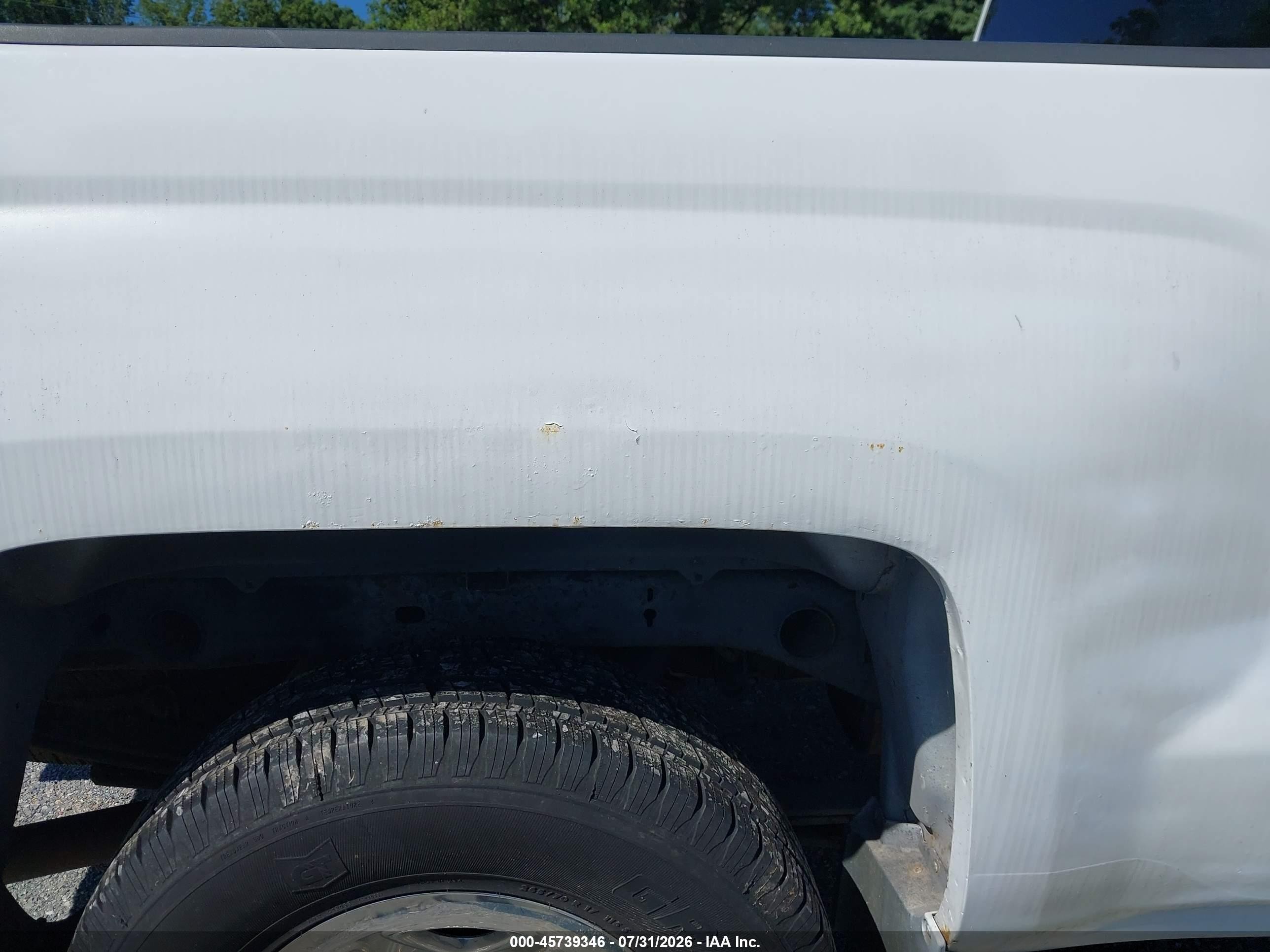 2015 Chevrolet Silverado 1500 Ls White vin: 1GCVKPEC4FZ217549