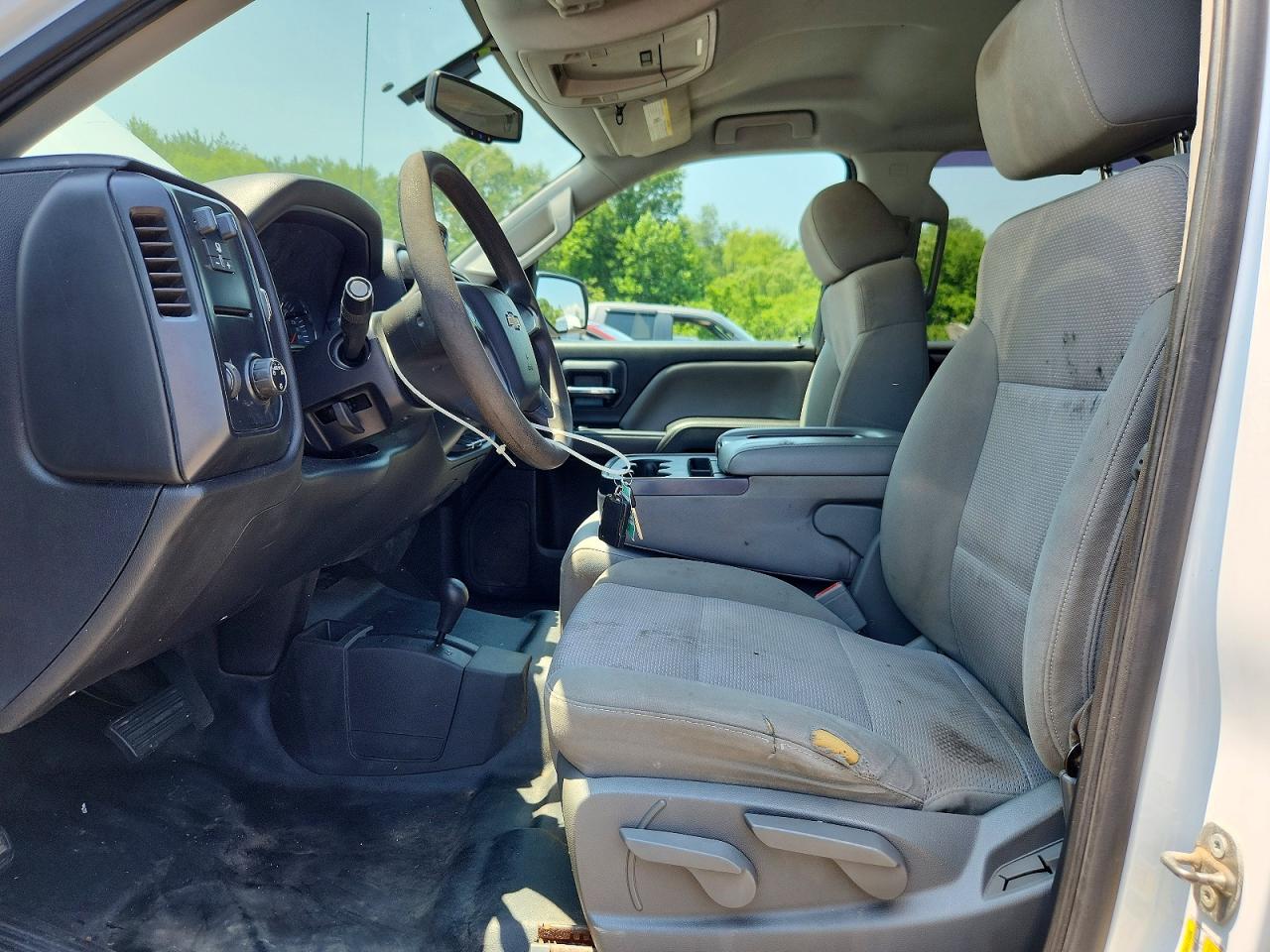 2015 Chevrolet Silverado K1500 White vin: 1GCVKPEC4FZ366351