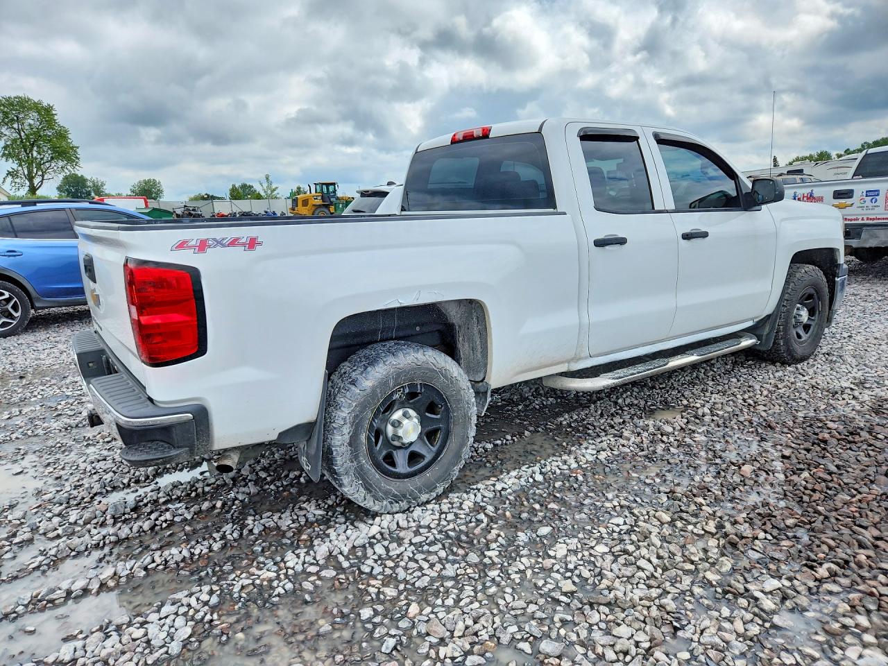 2015 Chevrolet Silverado K1500 White vin: 1GCVKPEC4FZ370979