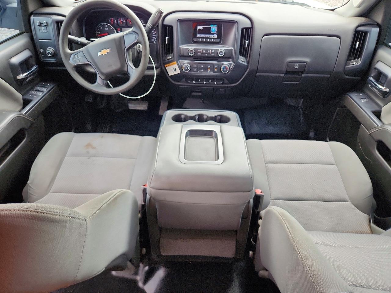 2015 Chevrolet Silverado K1500 White vin: 1GCVKPEC4FZ370979
