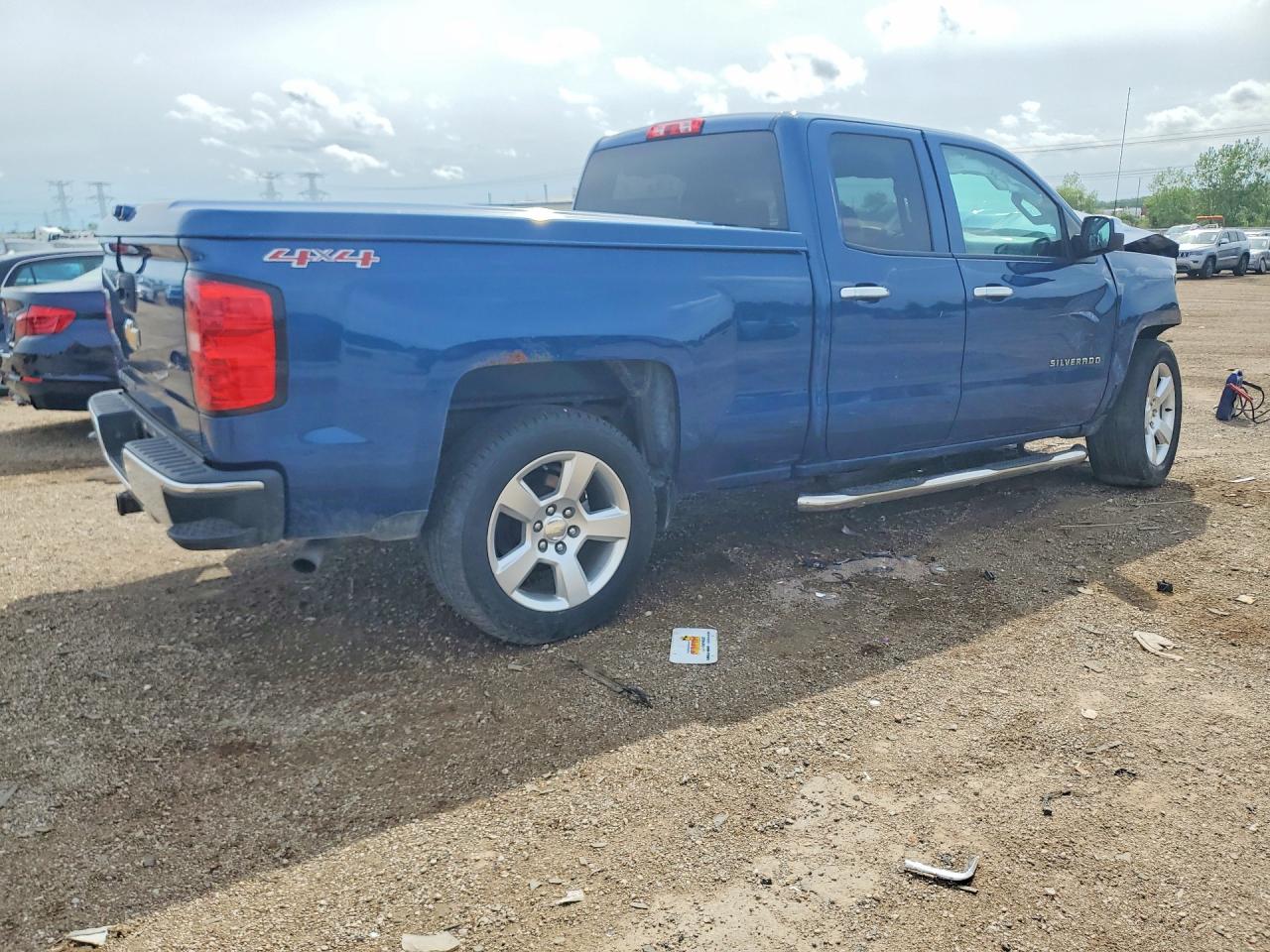 2015 Chevrolet Silverado K1500 Blue vin: 1GCVKPEC4FZ447303
