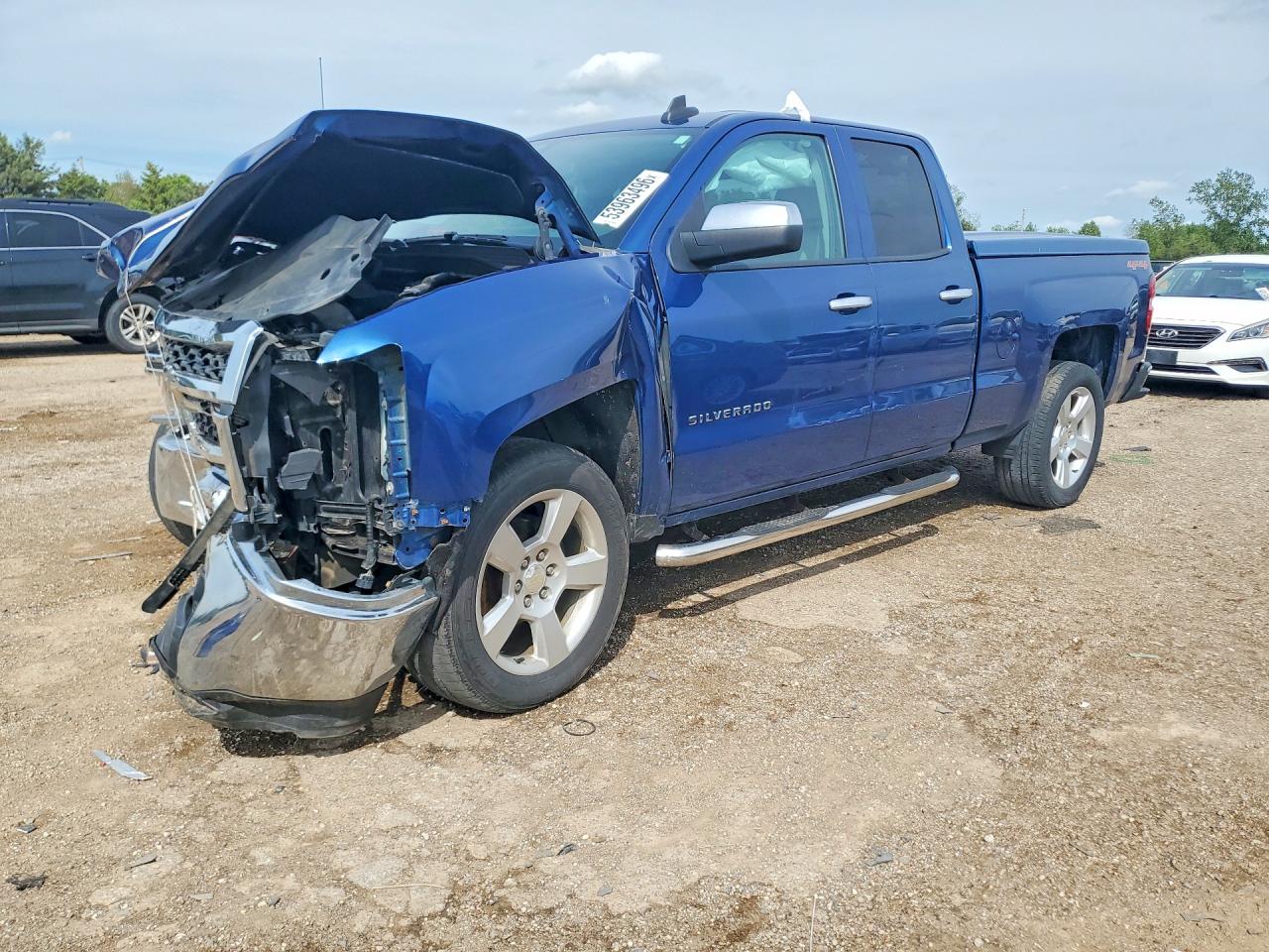 2015 Chevrolet Silverado K1500 Blue vin: 1GCVKPEC4FZ447303