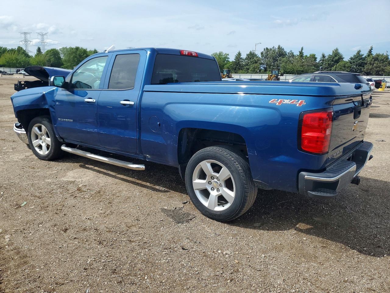 2015 Chevrolet Silverado K1500 Blue vin: 1GCVKPEC4FZ447303