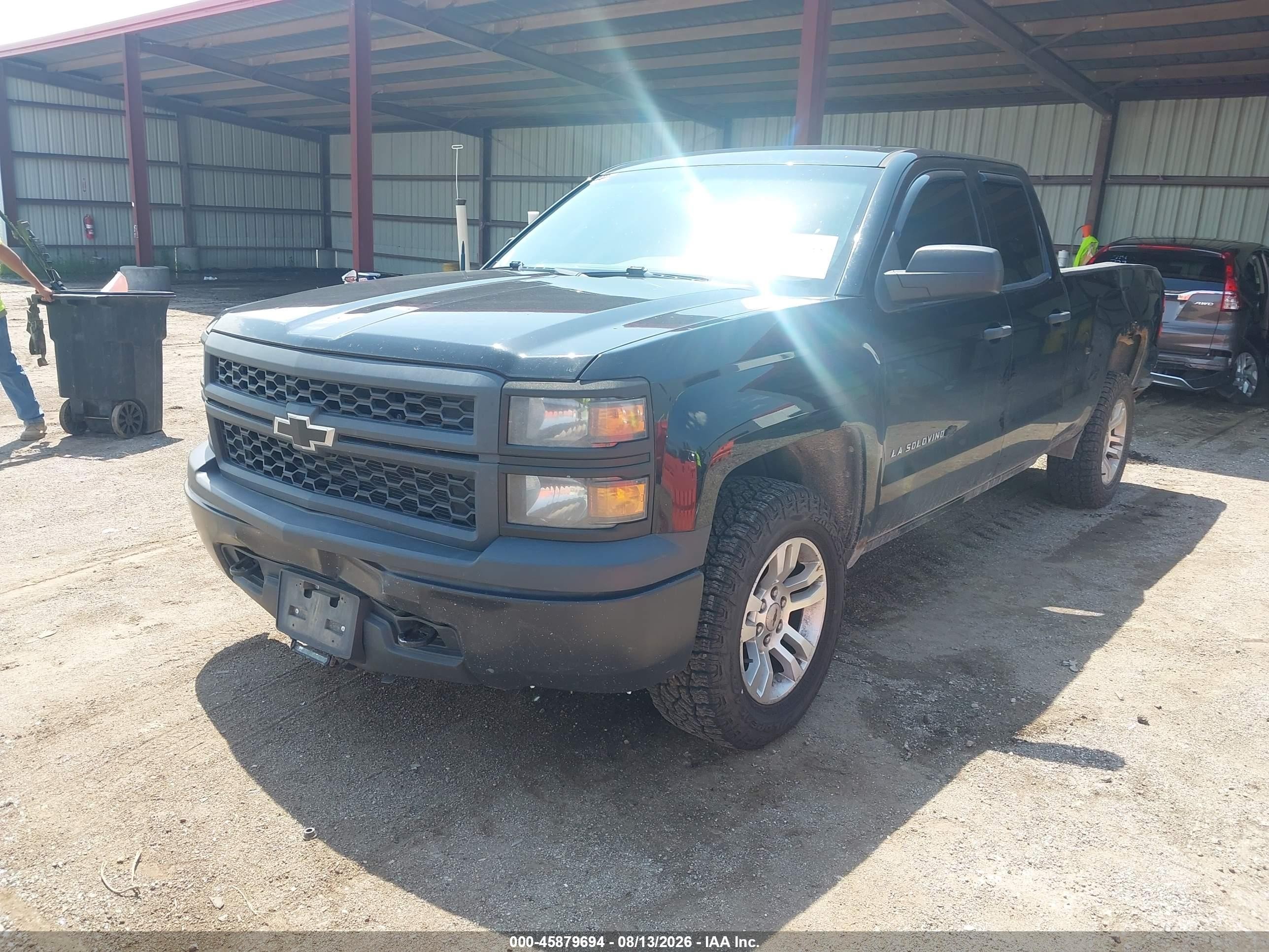 2015 Chevrolet Silverado 1500 Work Truck Black vin: 1GCVKPEC5FZ293202