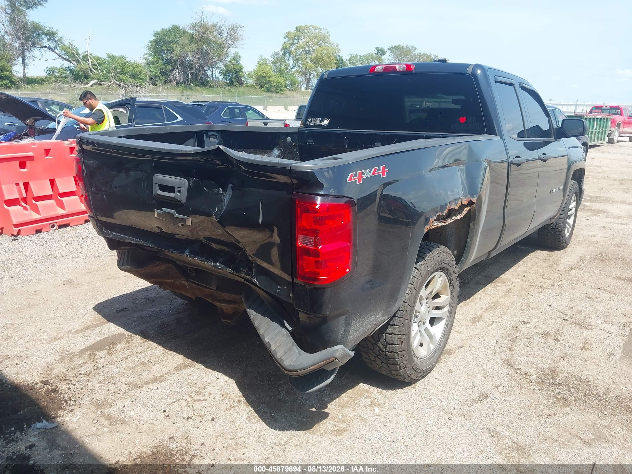 2015 Chevrolet Silverado 1500 Work Truck Black vin: 1GCVKPEC5FZ293202