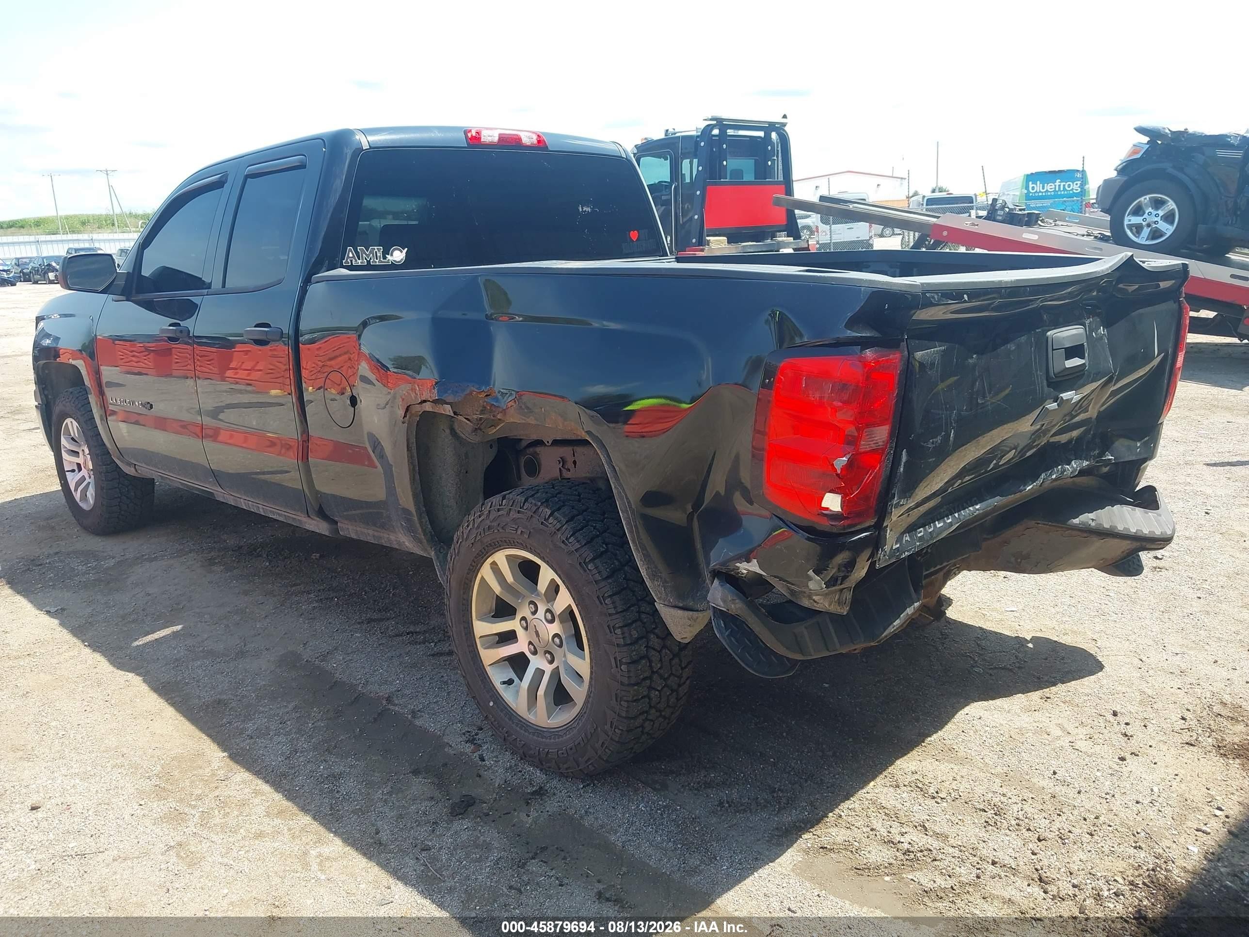 2015 Chevrolet Silverado 1500 Work Truck Black vin: 1GCVKPEC5FZ293202
