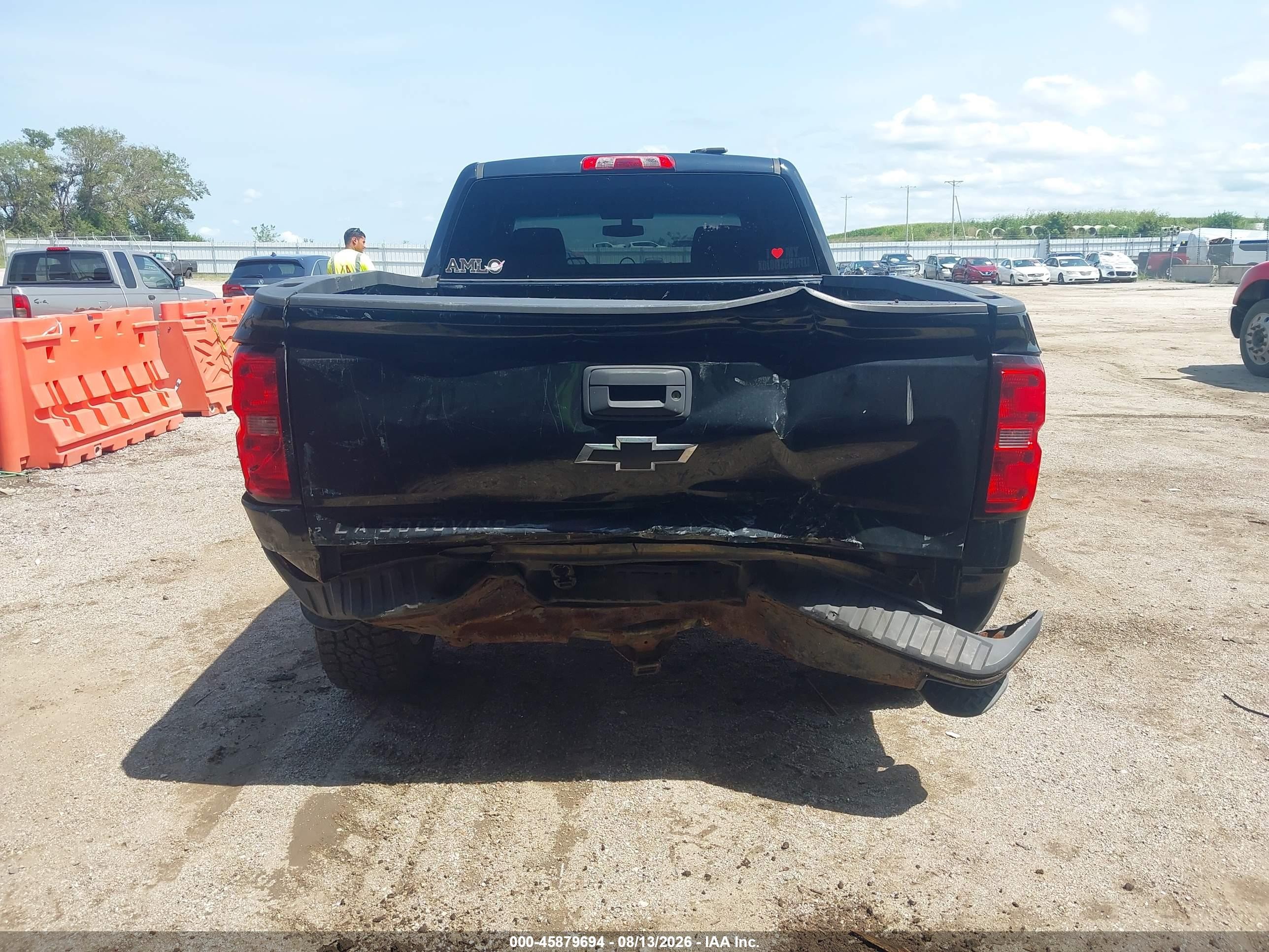 2015 Chevrolet Silverado 1500 Work Truck Black vin: 1GCVKPEC5FZ293202
