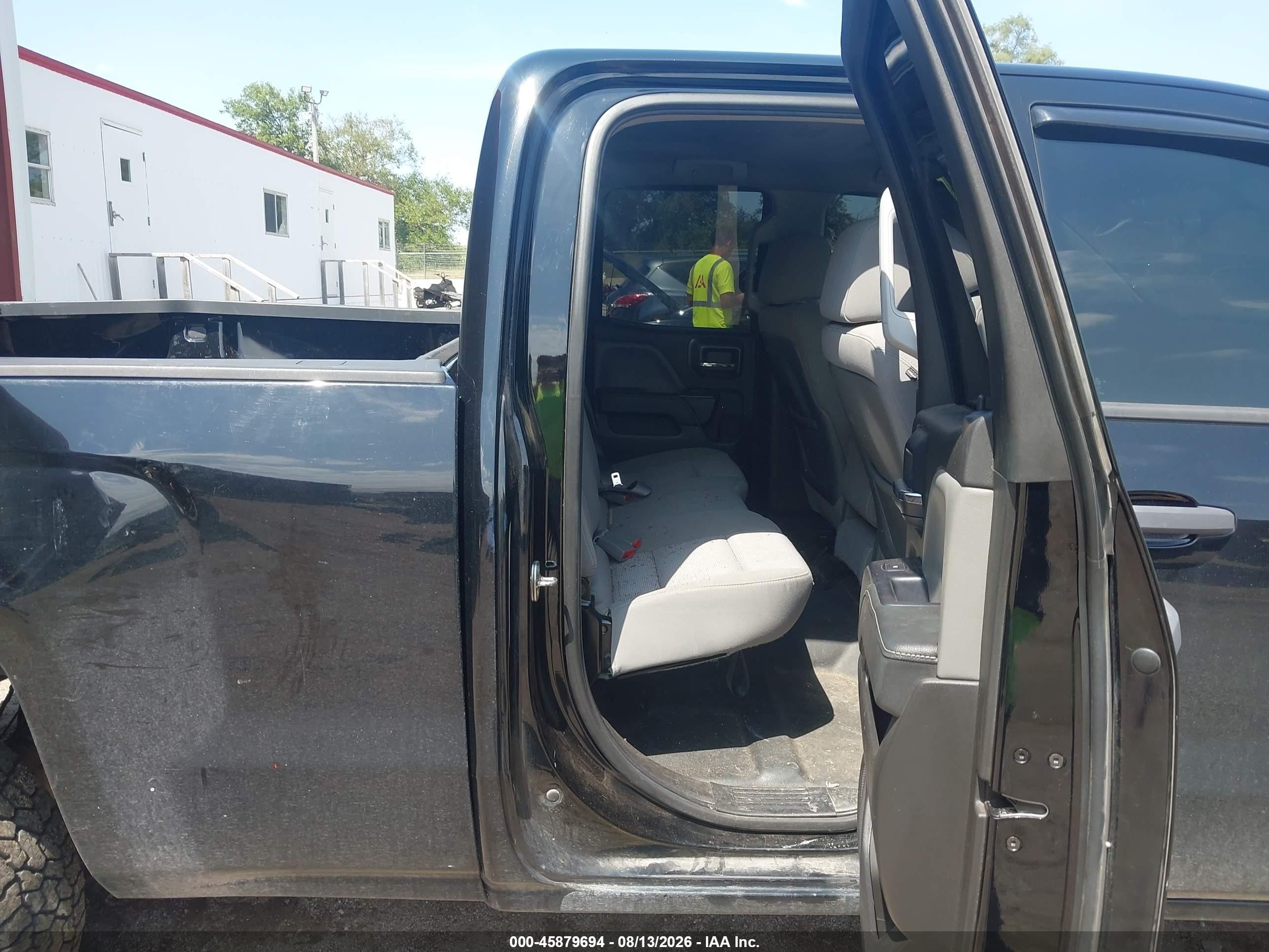 2015 Chevrolet Silverado 1500 Work Truck Black vin: 1GCVKPEC5FZ293202