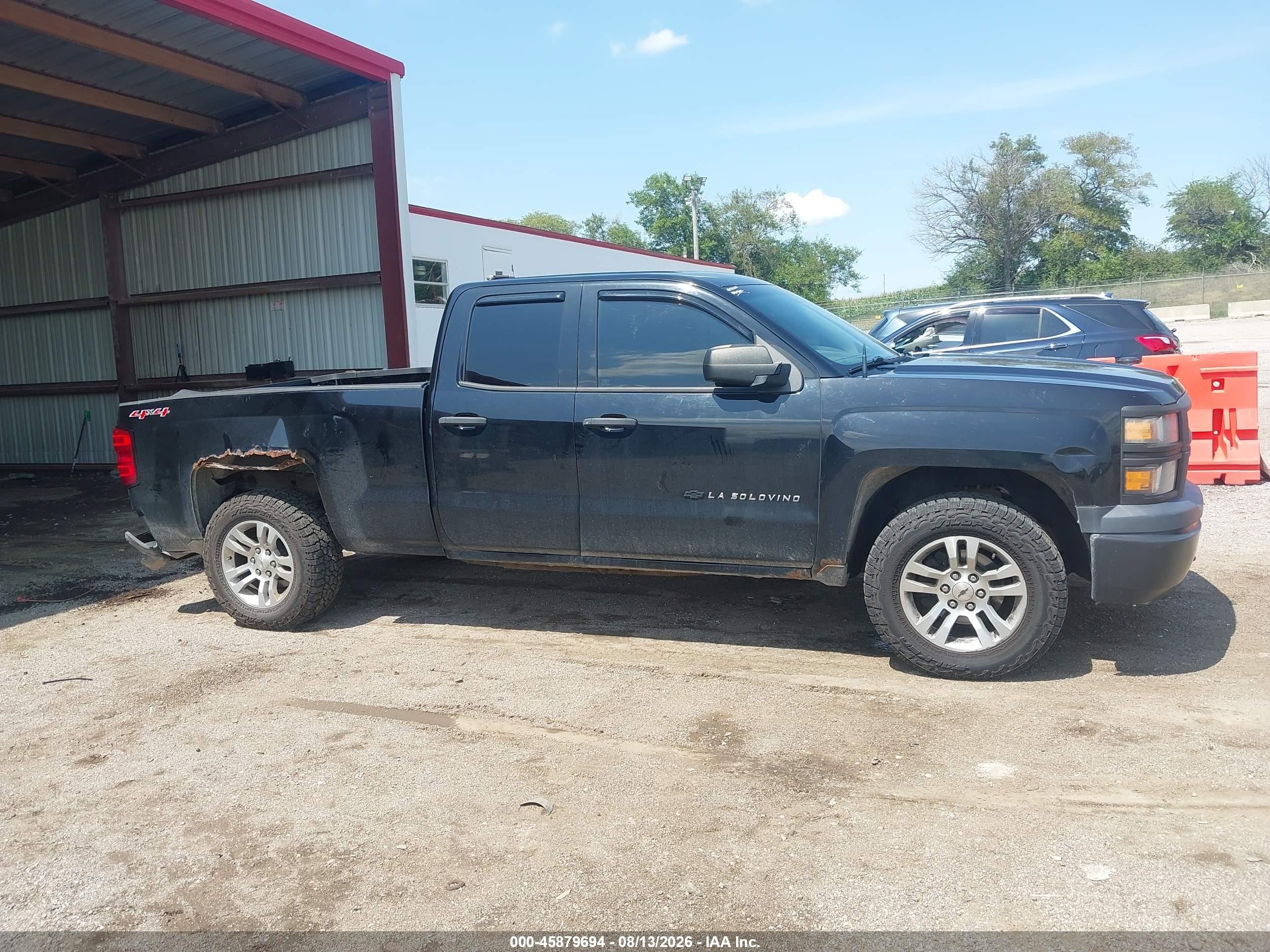 2015 Chevrolet Silverado 1500 Work Truck Black vin: 1GCVKPEC5FZ293202