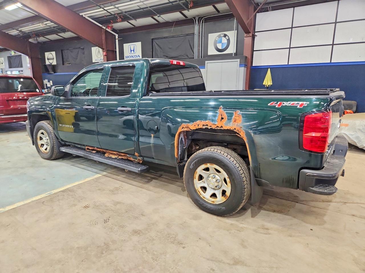 2015 Chevrolet Silverado K1500 Green vin: 1GCVKPEC5FZ295774