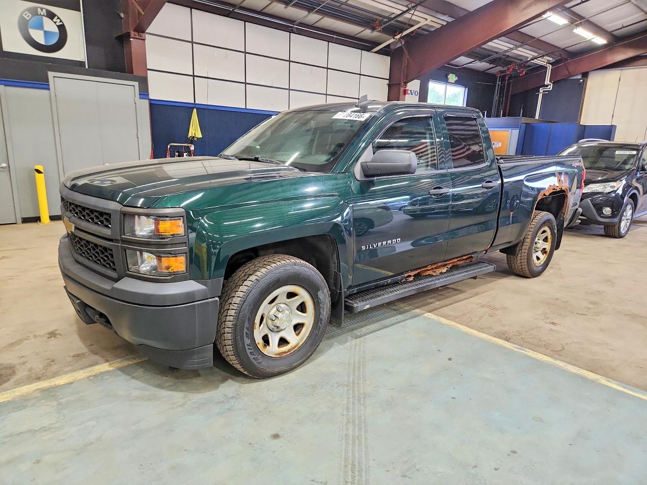 2015 Chevrolet Silverado K1500 Green vin: 1GCVKPEC5FZ295774