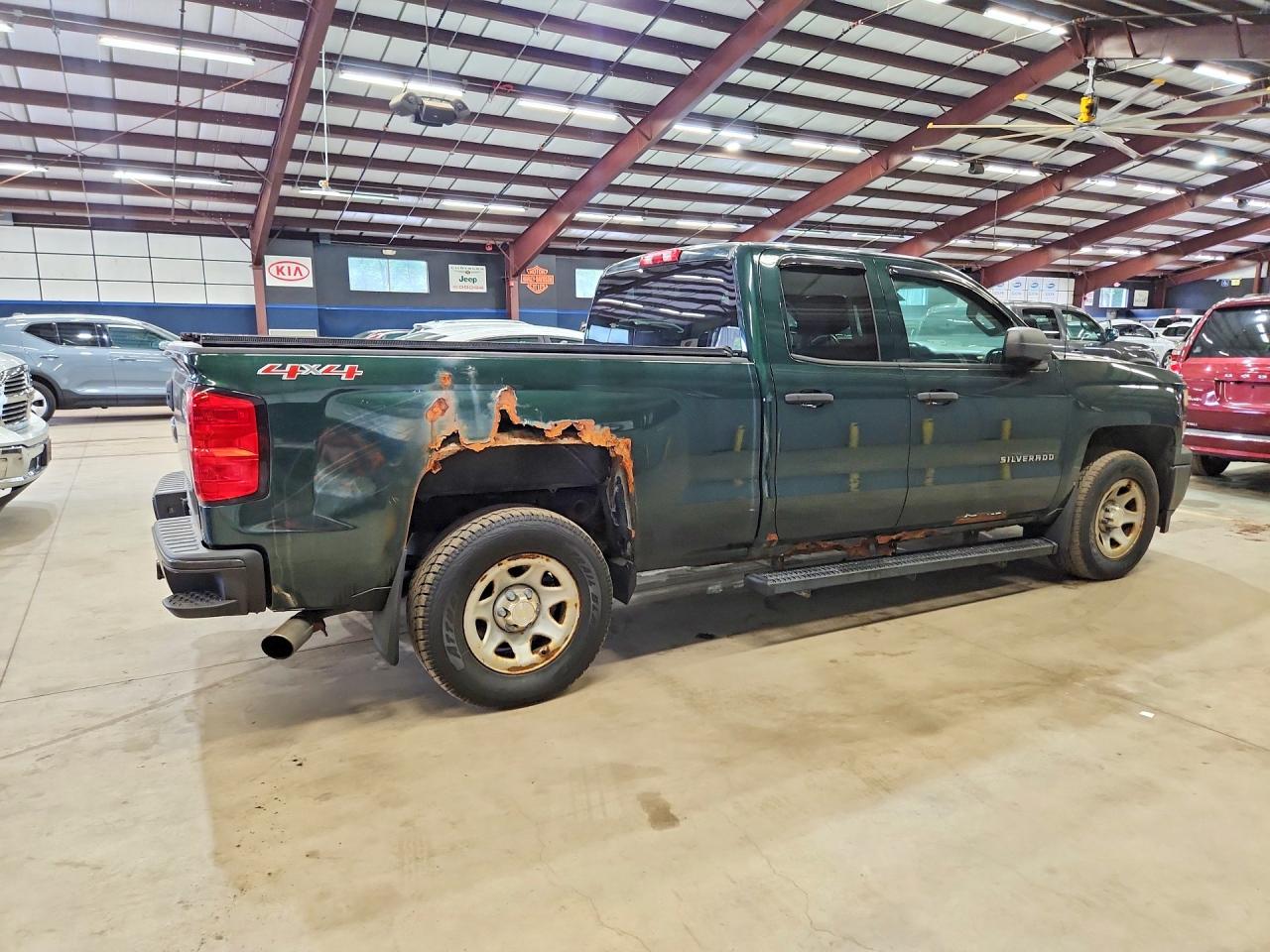 2015 Chevrolet Silverado K1500 Green vin: 1GCVKPEC5FZ295774