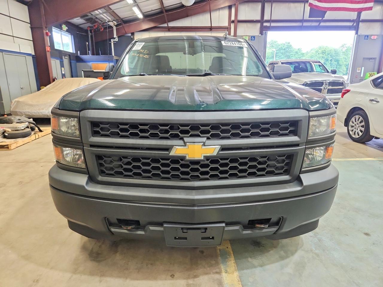 2015 Chevrolet Silverado K1500 Green vin: 1GCVKPEC5FZ295774