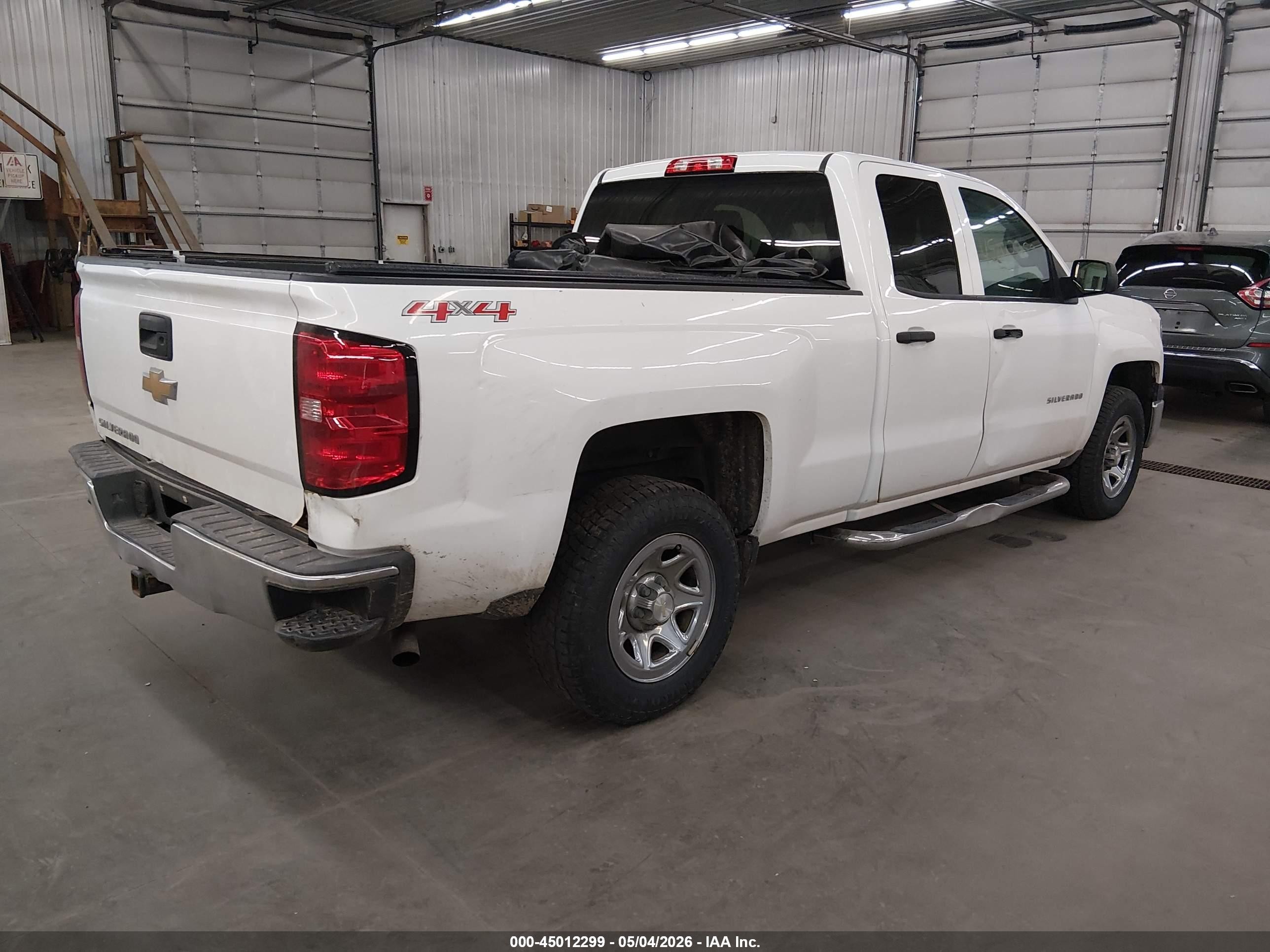 2015 Chevrolet Silverado 1500 Ls White vin: 1GCVKPEC6FZ239715