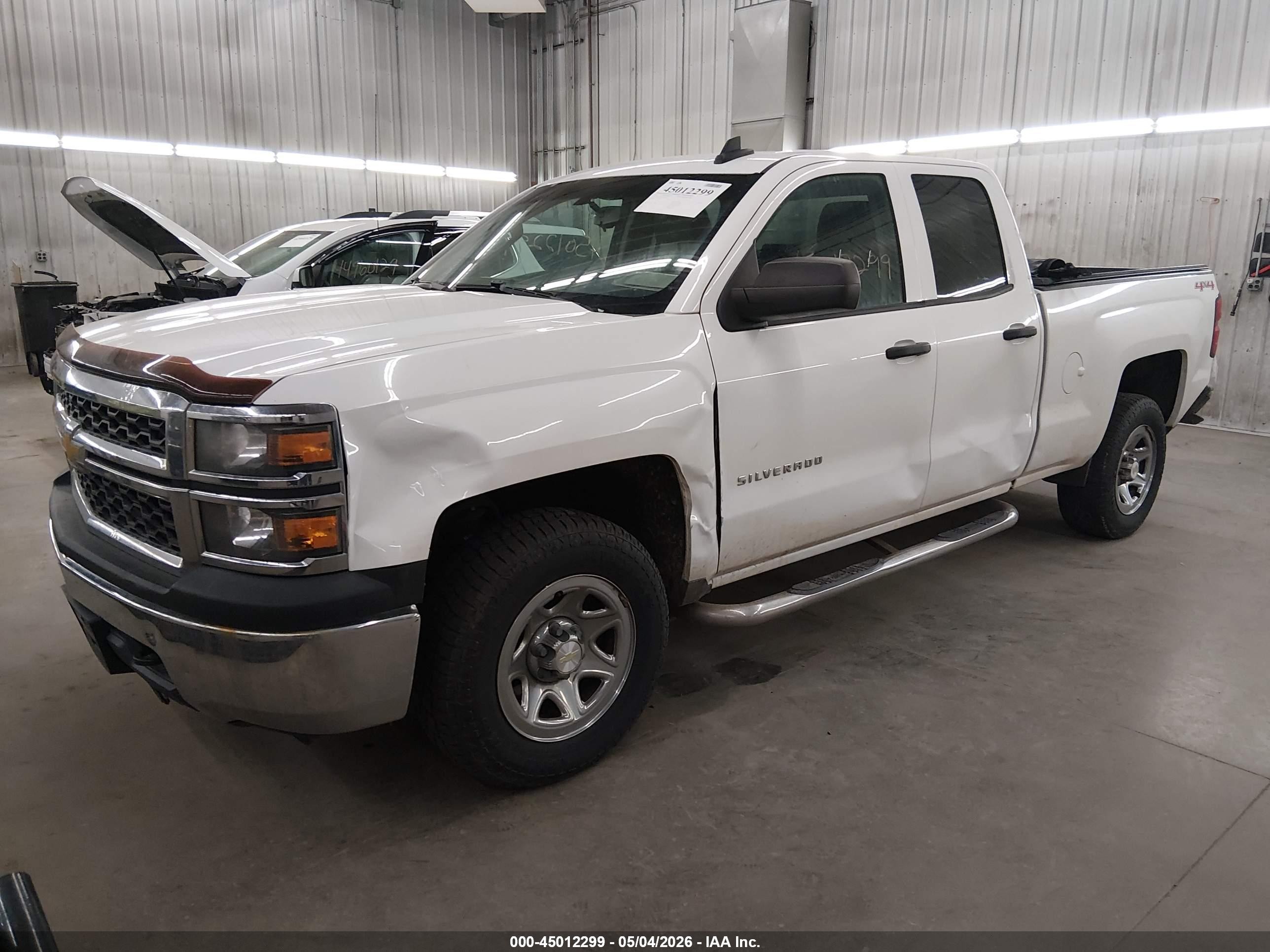 2015 Chevrolet Silverado 1500 Ls White vin: 1GCVKPEC6FZ239715