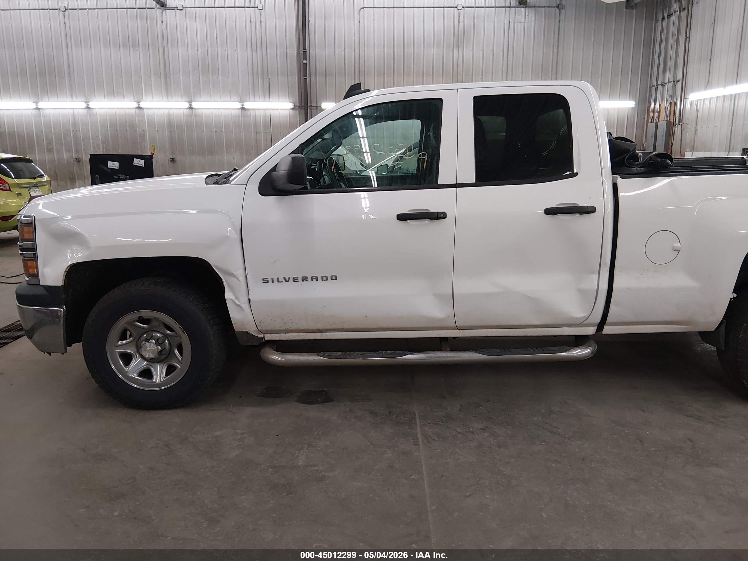 2015 Chevrolet Silverado 1500 Ls White vin: 1GCVKPEC6FZ239715