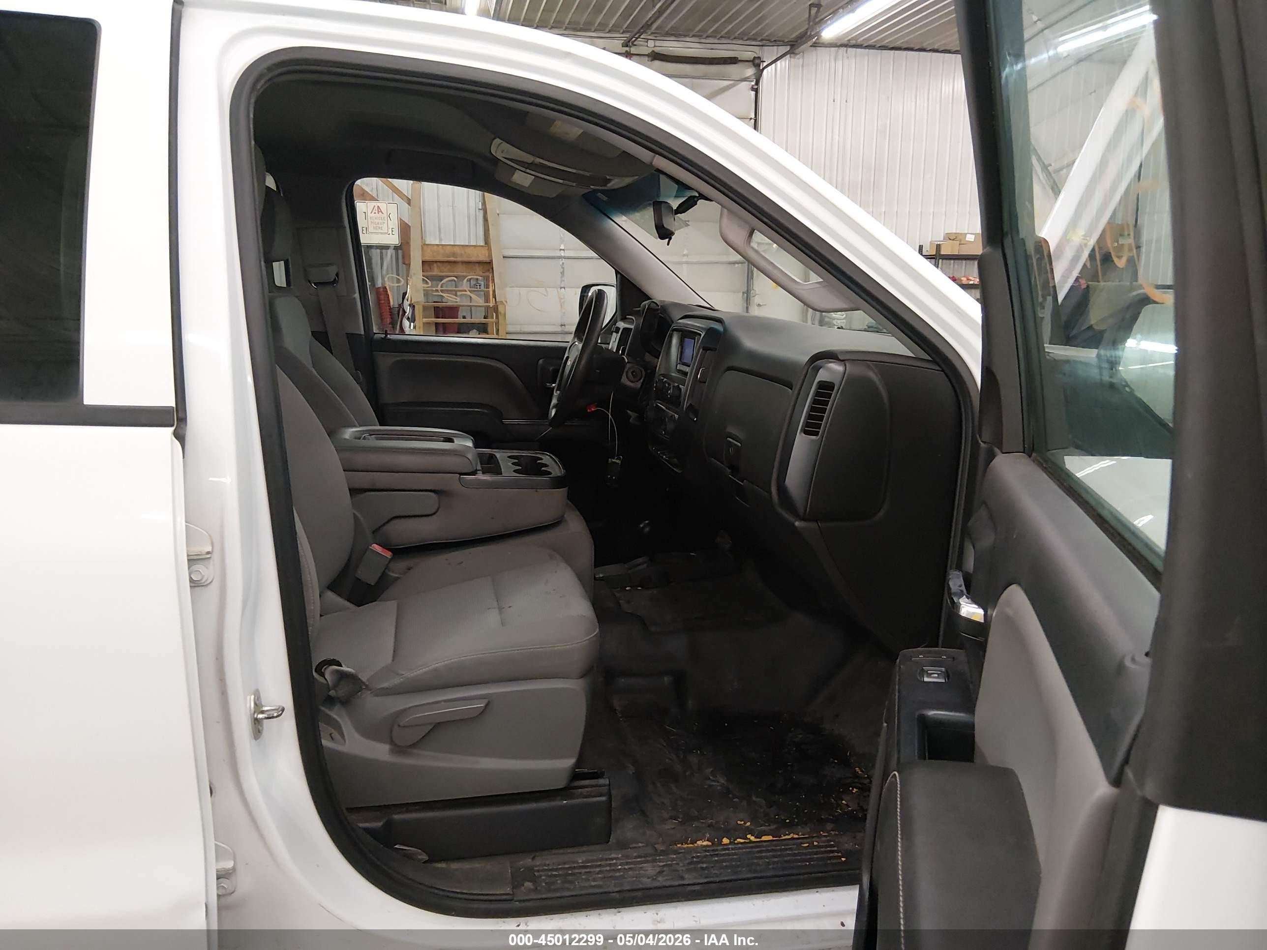 2015 Chevrolet Silverado 1500 Ls White vin: 1GCVKPEC6FZ239715