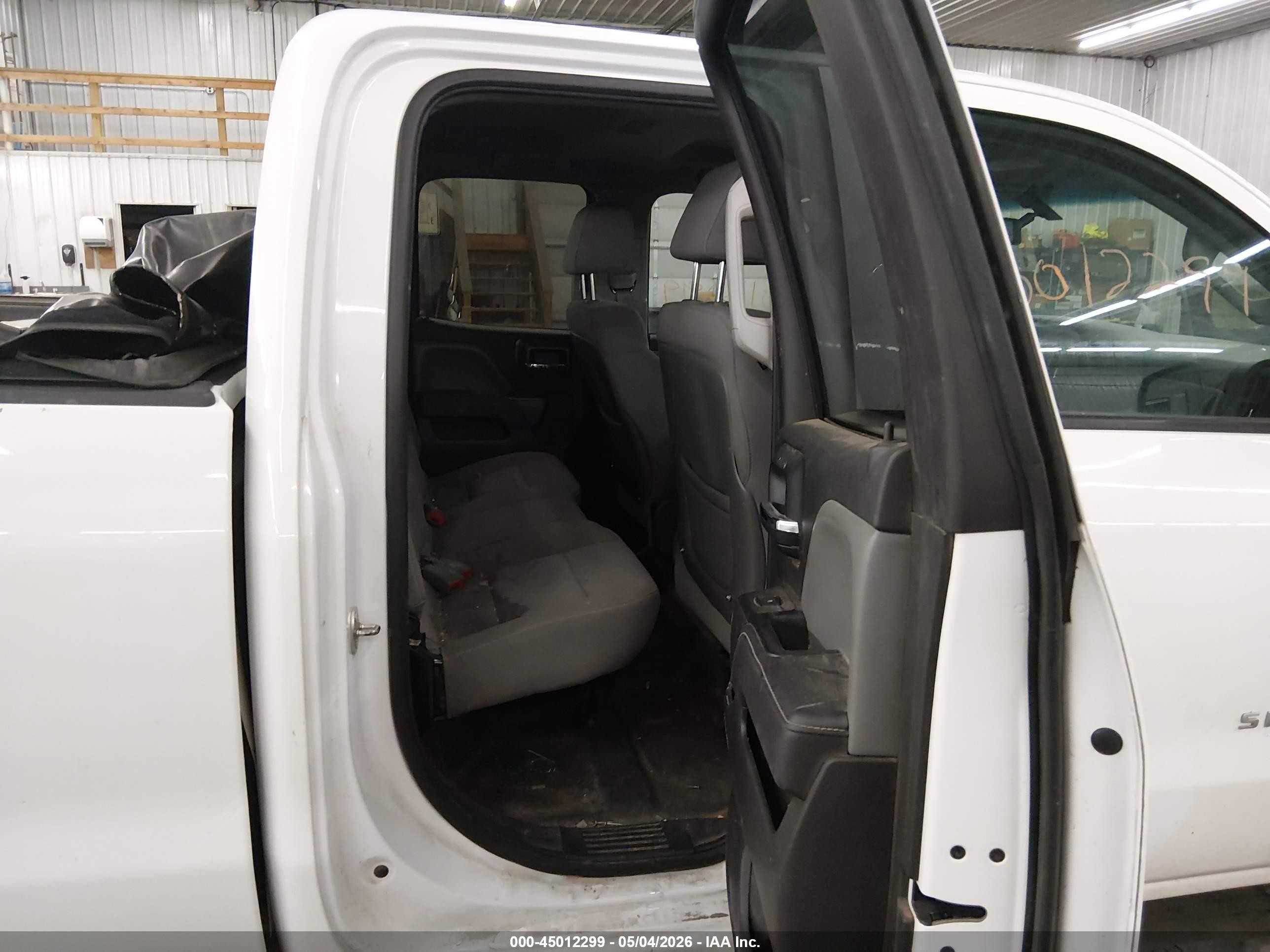 2015 Chevrolet Silverado 1500 Ls White vin: 1GCVKPEC6FZ239715