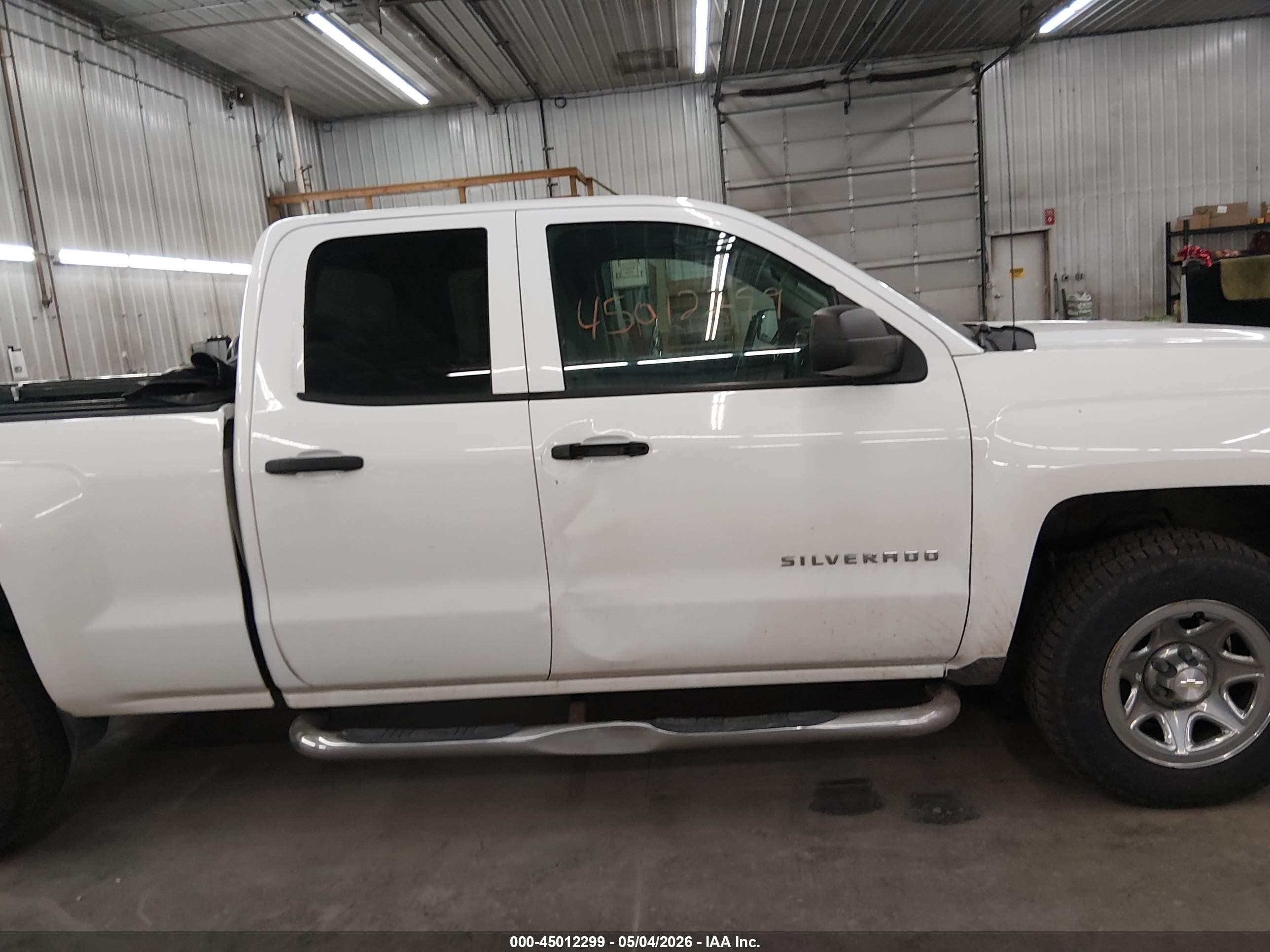 2015 Chevrolet Silverado 1500 Ls White vin: 1GCVKPEC6FZ239715