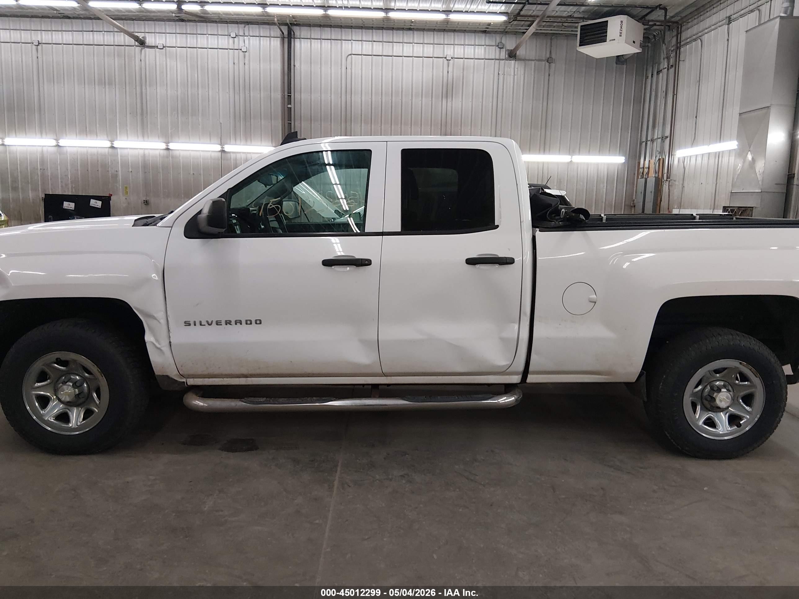 2015 Chevrolet Silverado 1500 Ls White vin: 1GCVKPEC6FZ239715