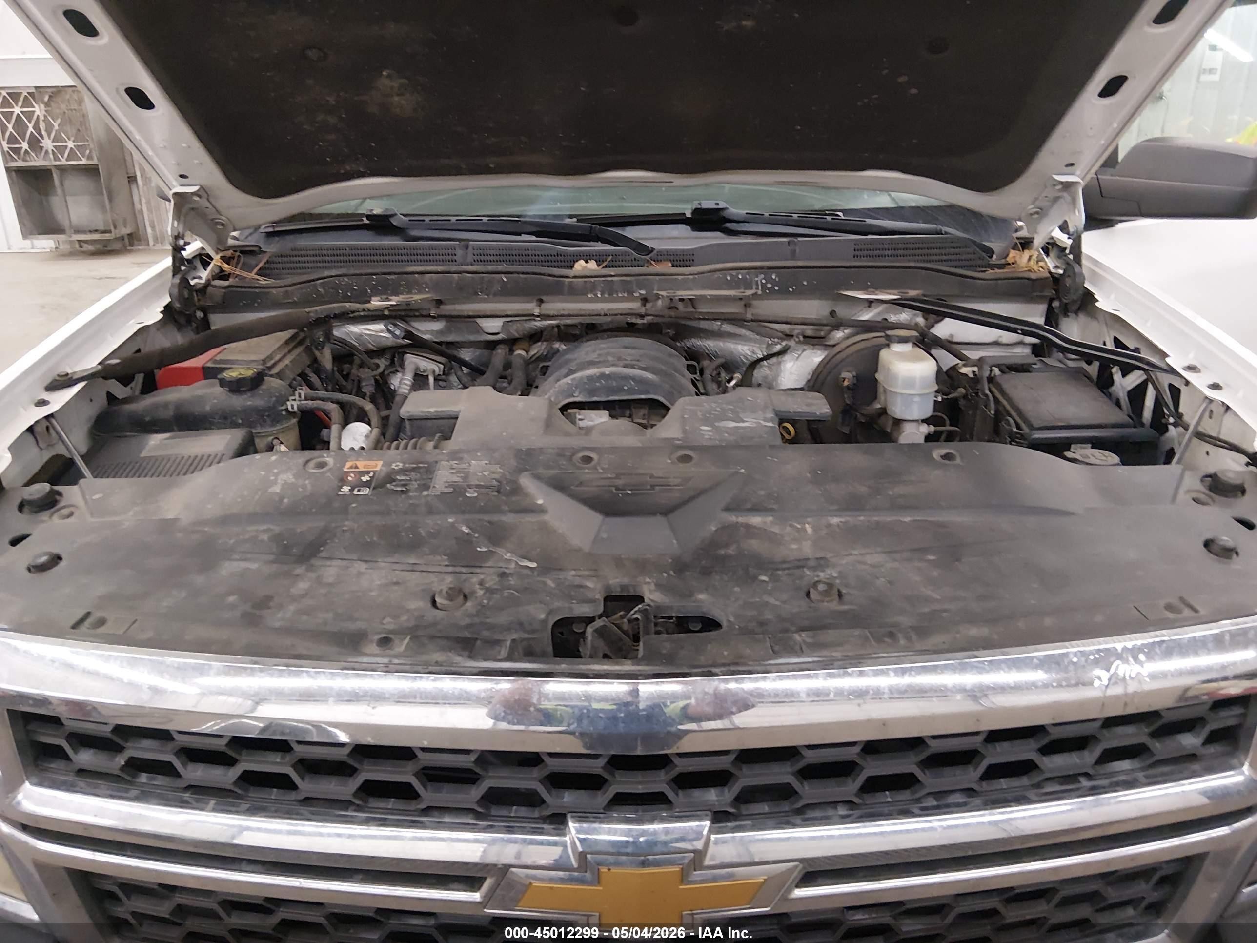 2015 Chevrolet Silverado 1500 Ls White vin: 1GCVKPEC6FZ239715