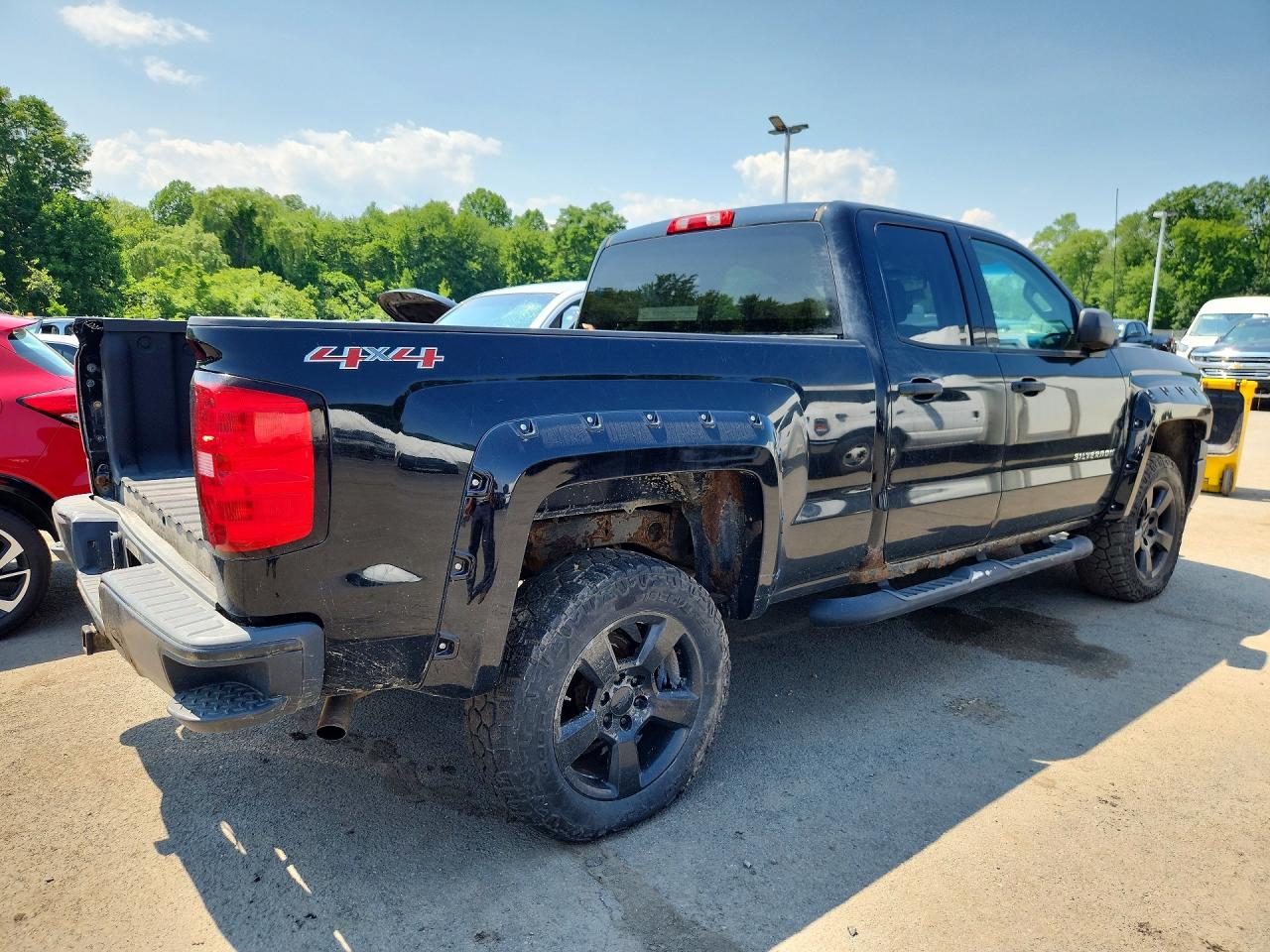 2015 Chevrolet Silverado K1500 Black vin: 1GCVKPEC6FZ363726