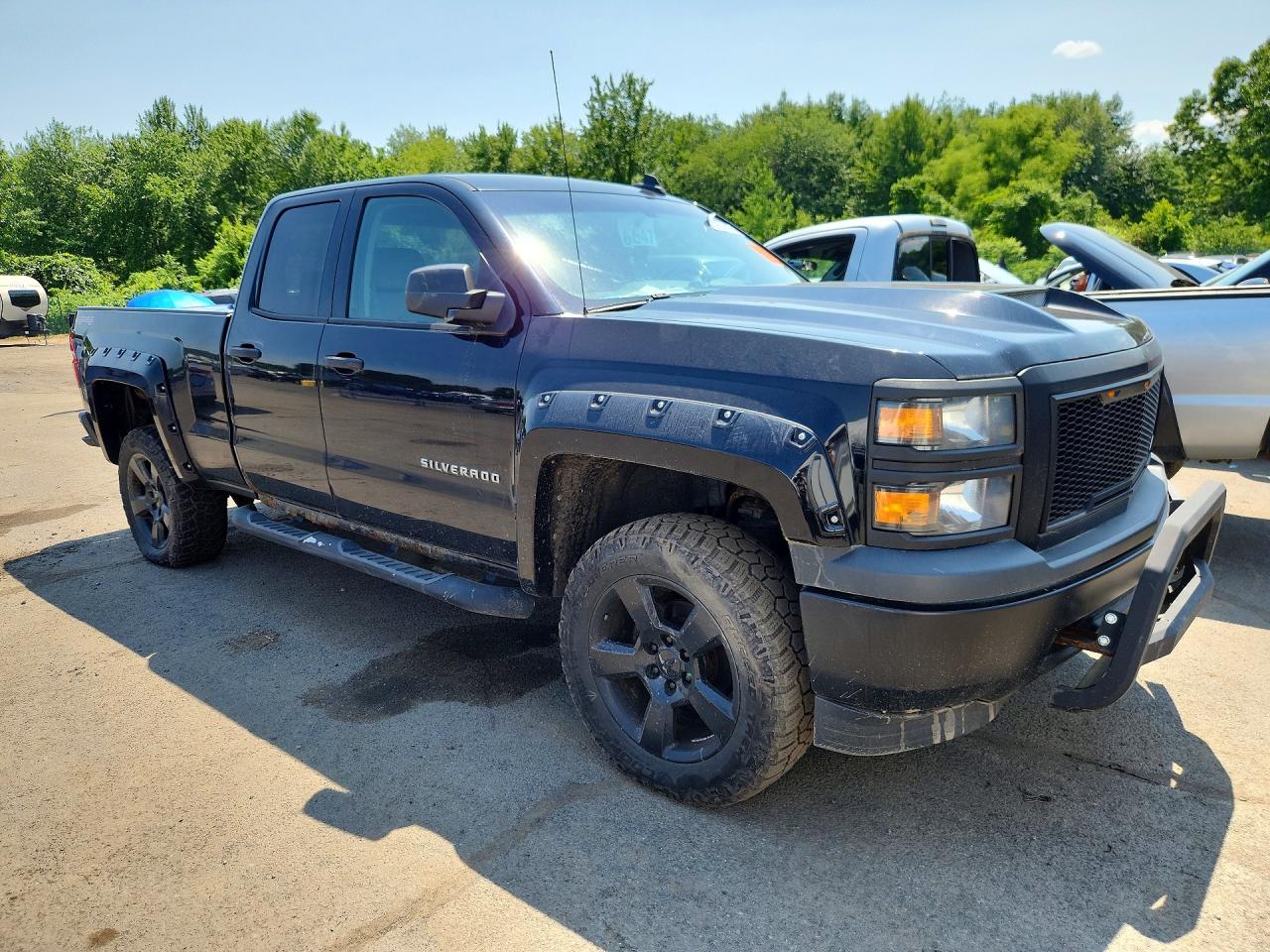 2015 Chevrolet Silverado K1500 Black vin: 1GCVKPEC6FZ363726