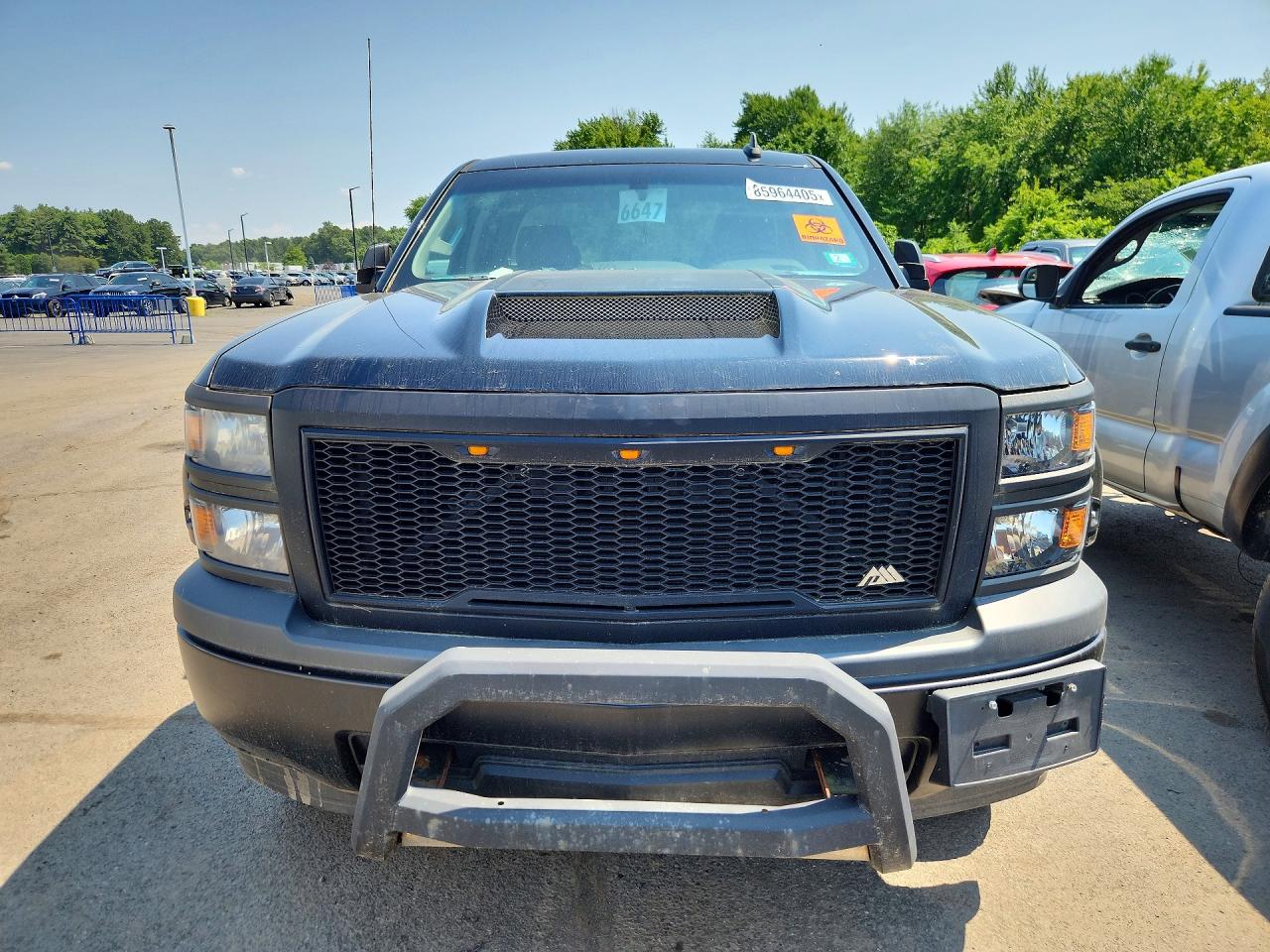 2015 Chevrolet Silverado K1500 Black vin: 1GCVKPEC6FZ363726