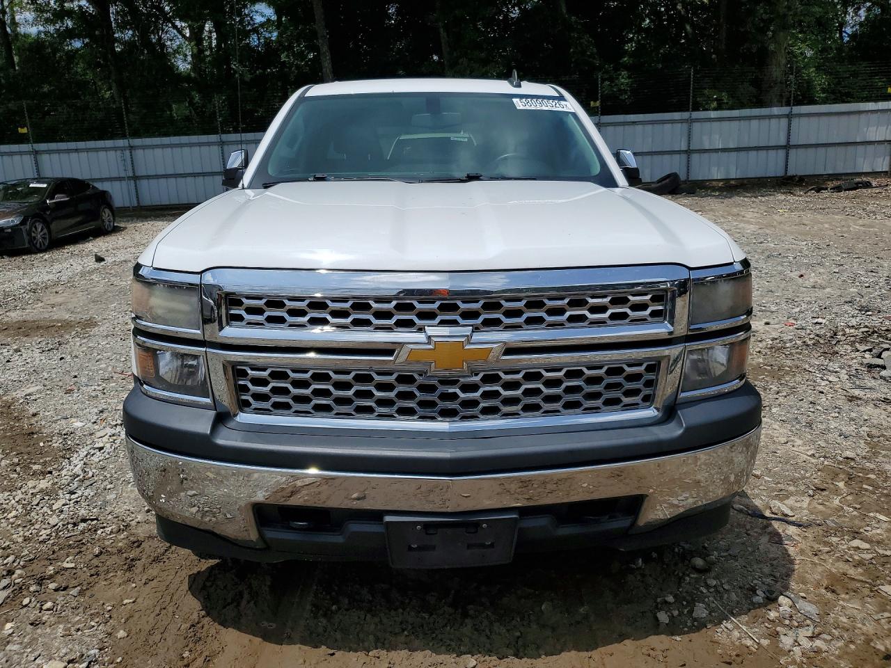 2015 Chevrolet Silverado K1500 White vin: 1GCVKPEC7FZ430592